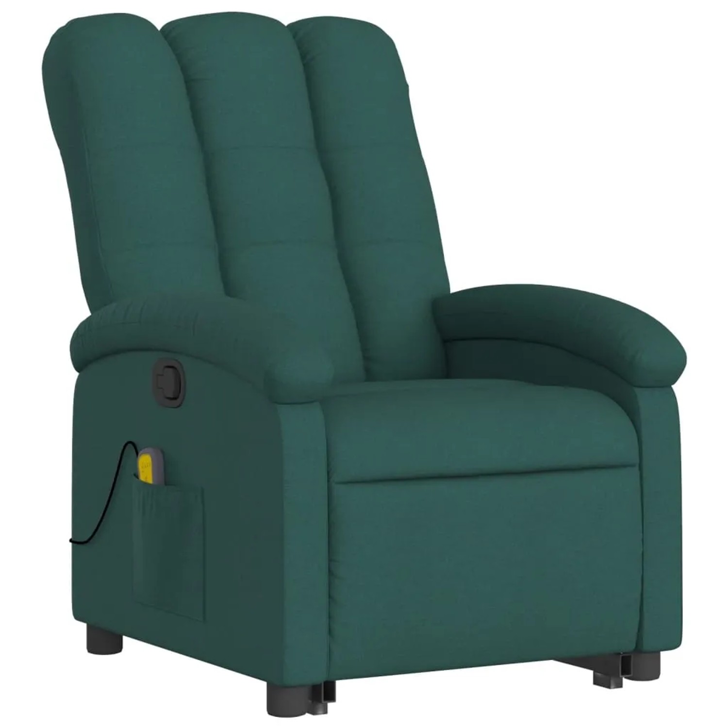 vidaXL Massagesessel mit Aufstehhilfe Dunkelgrün Stoff Modell 5