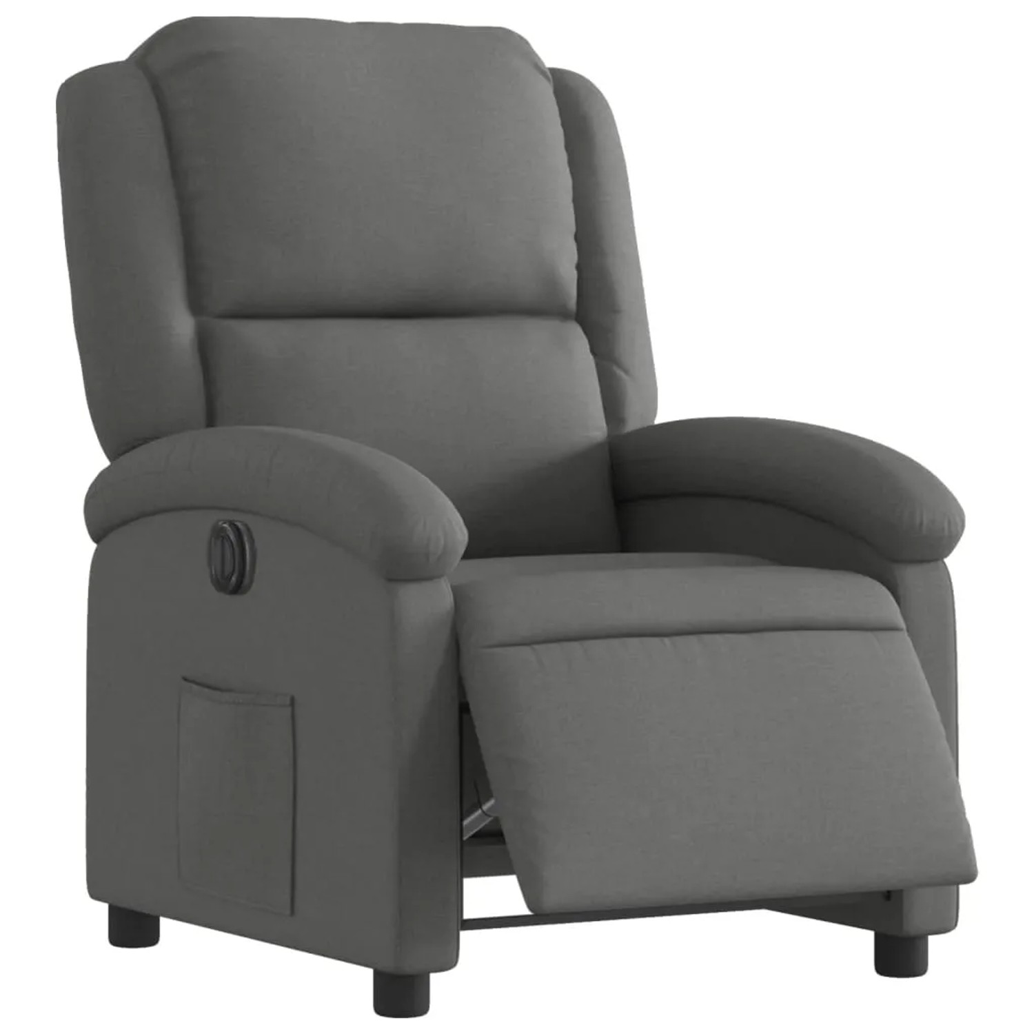 vidaXL Relaxsessel Elektrisch Dunkelgrau Stoff Modell 27