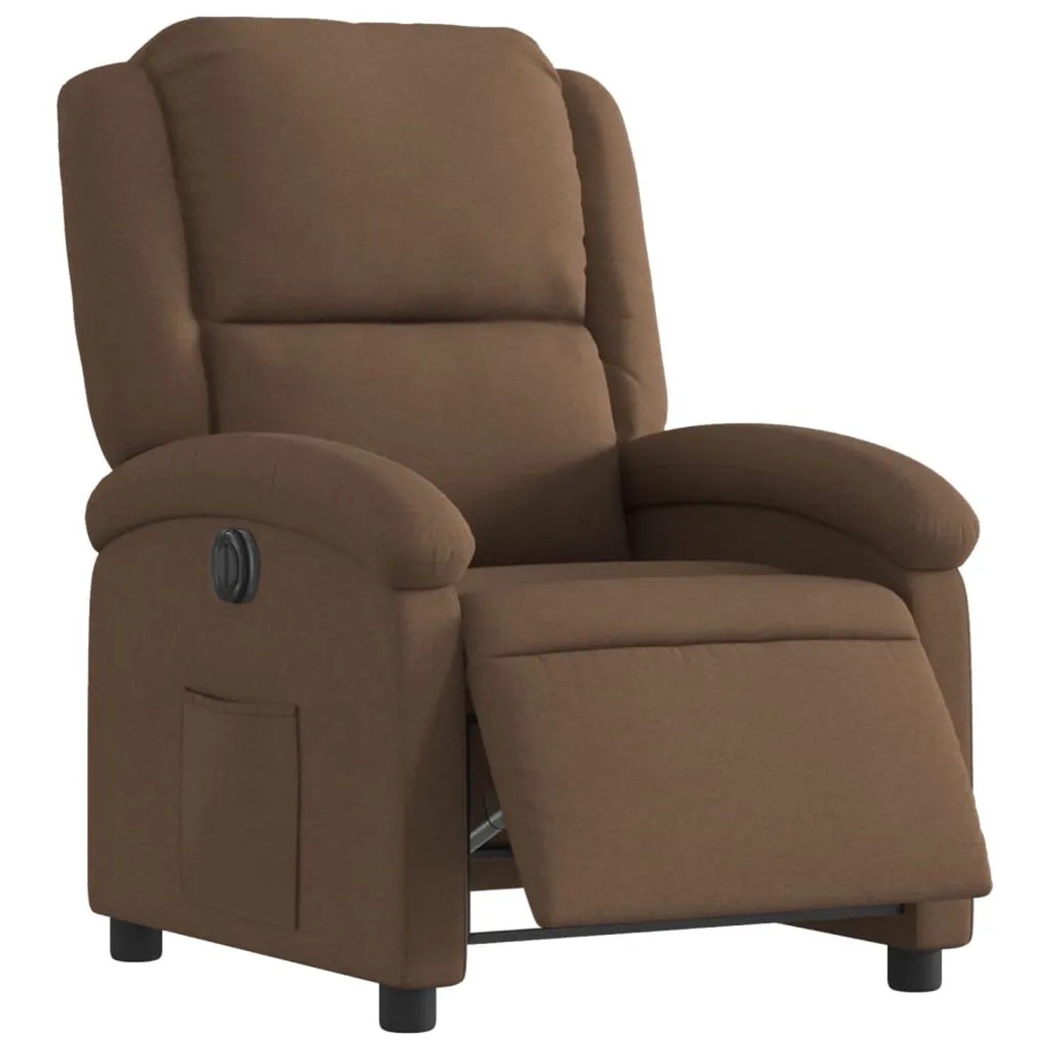 vidaXL Relaxsessel Elektrisch Braun Stoff Modell 27