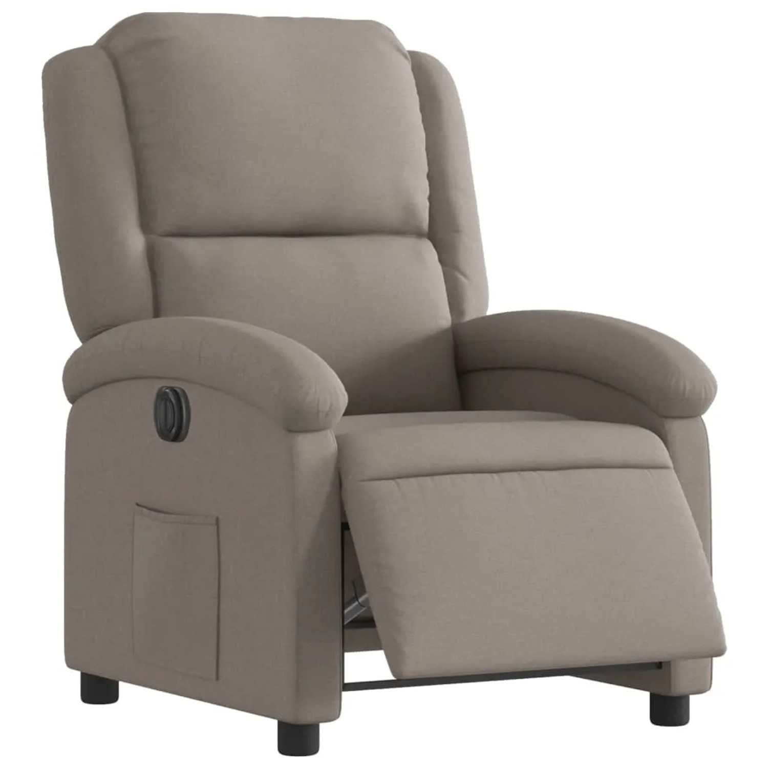 vidaXL Relaxsessel Elektrisch Taupe Stoff Modell 23
