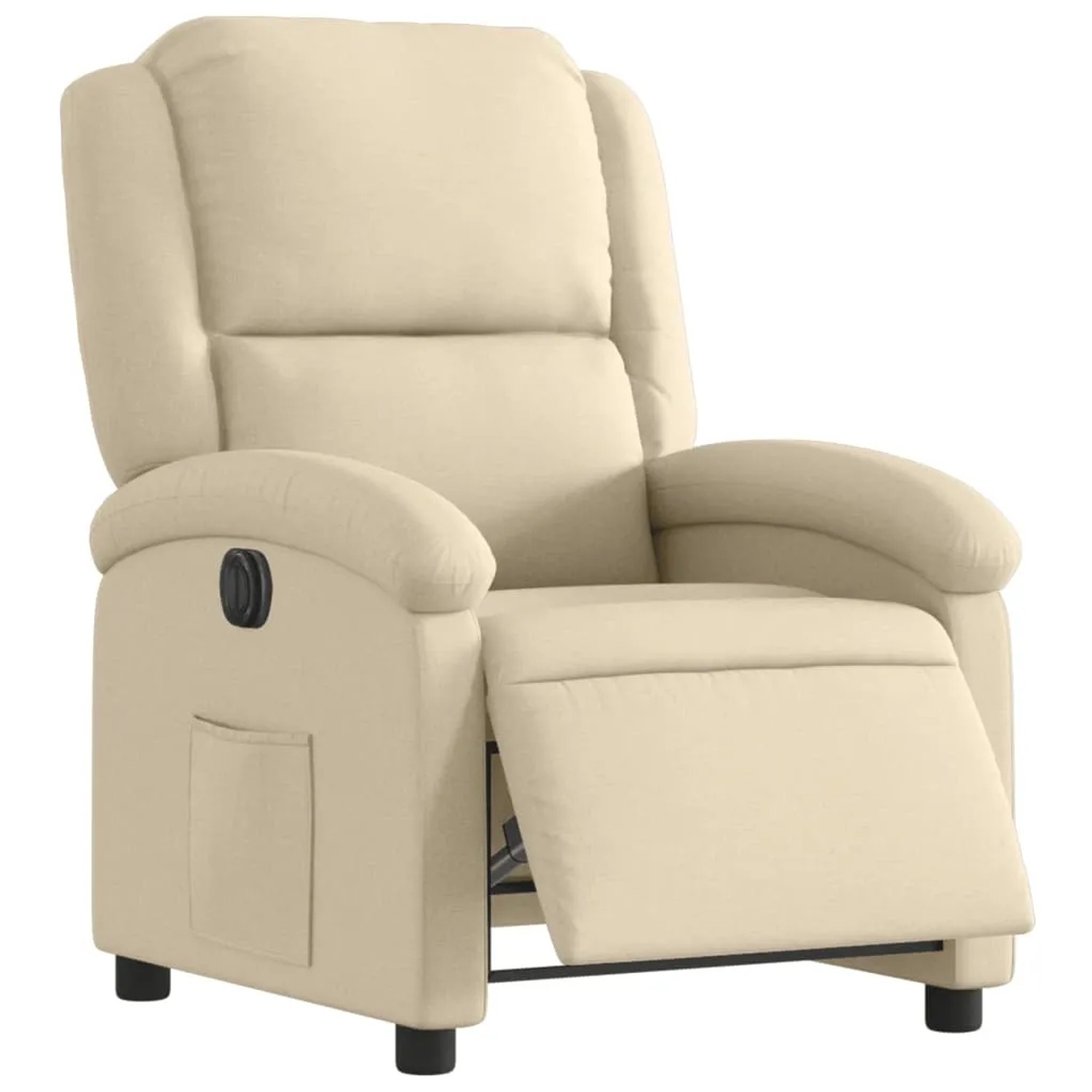 vidaXL Relaxsessel Elektrisch Creme Stoff Modell 33