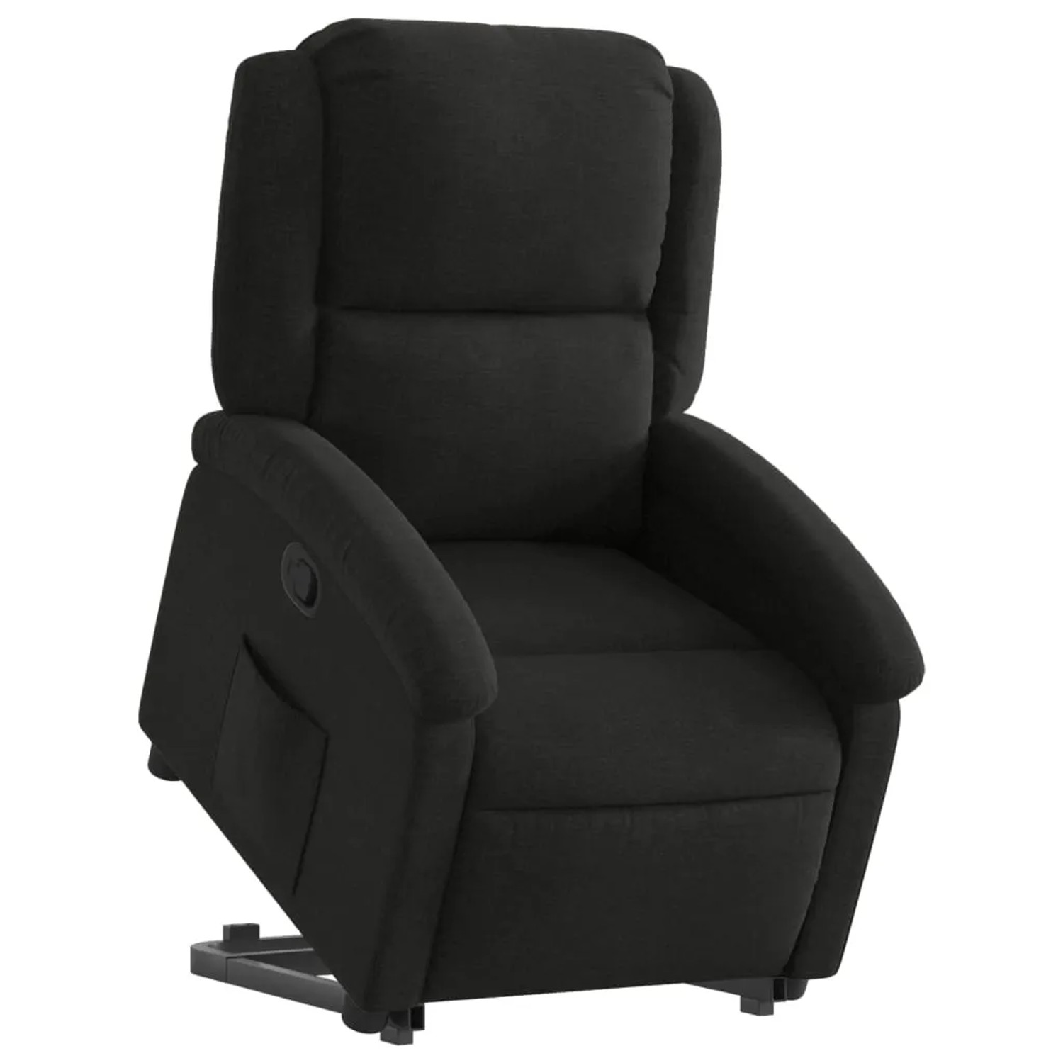 vidaXL Relaxsessel mit Aufstehhilfe Schwarz Stoff Modell 15