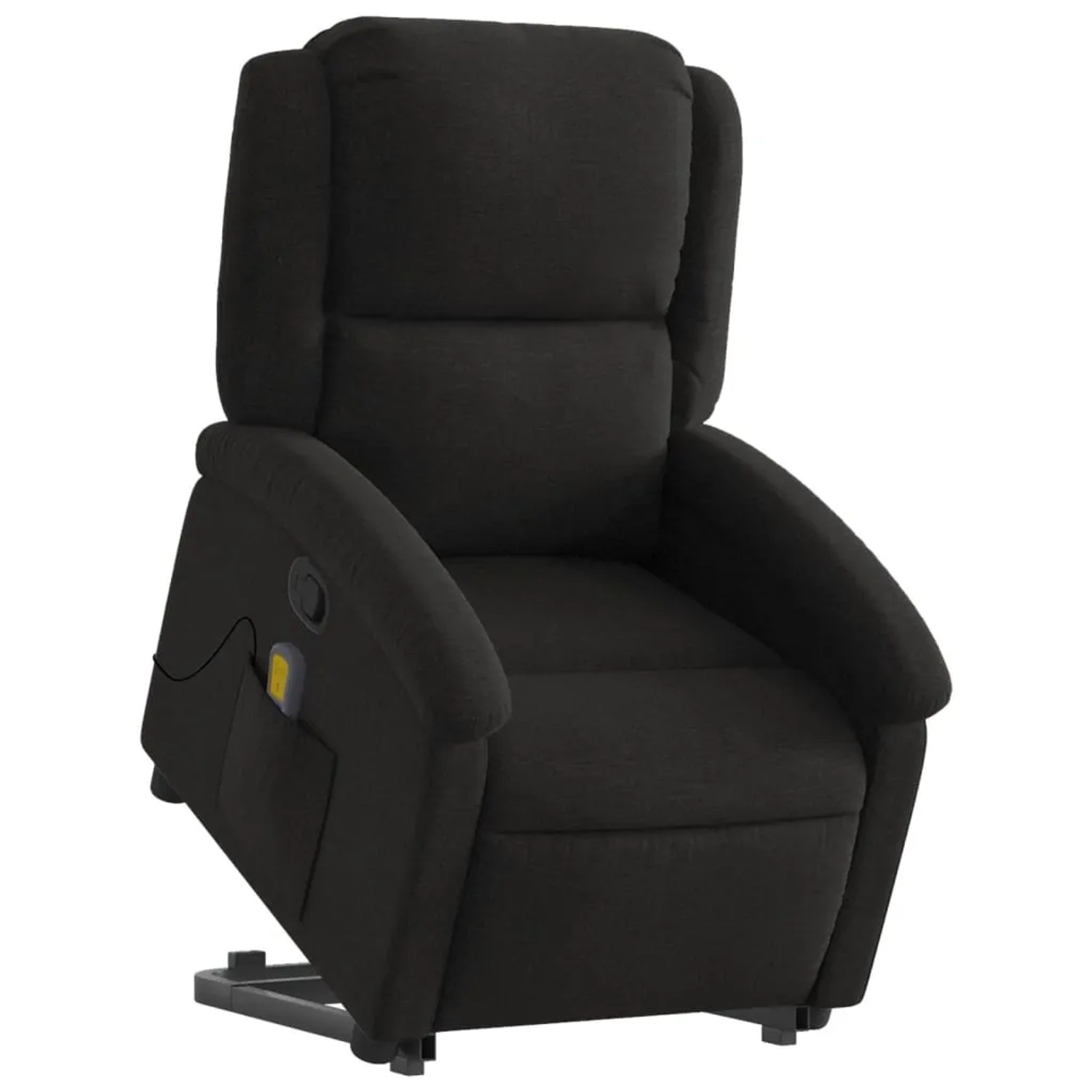 vidaXL Massagesessel mit Aufstehhilfe Schwarz Stoff Modell 7