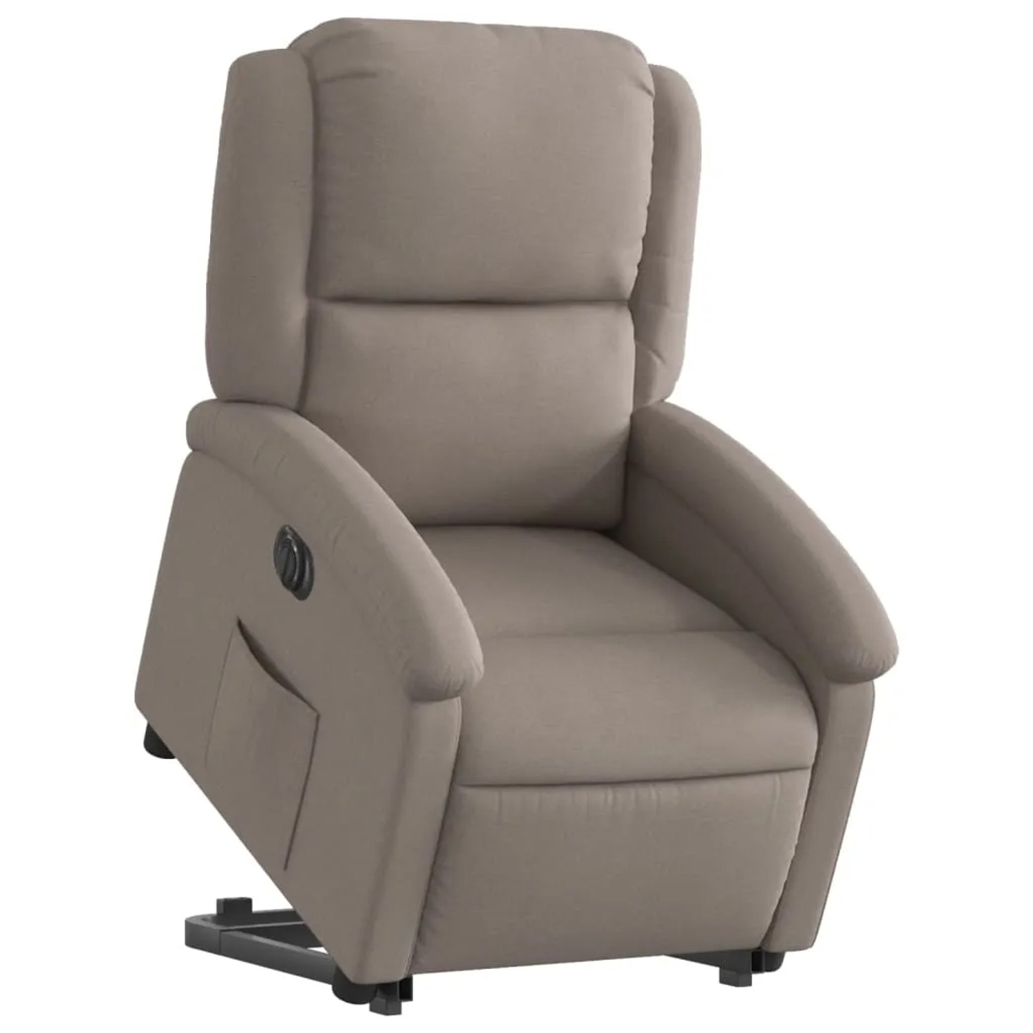 vidaXL Relaxsessel mit Aufstehhilfe Elektrisch Taupe Stoff Modell 2