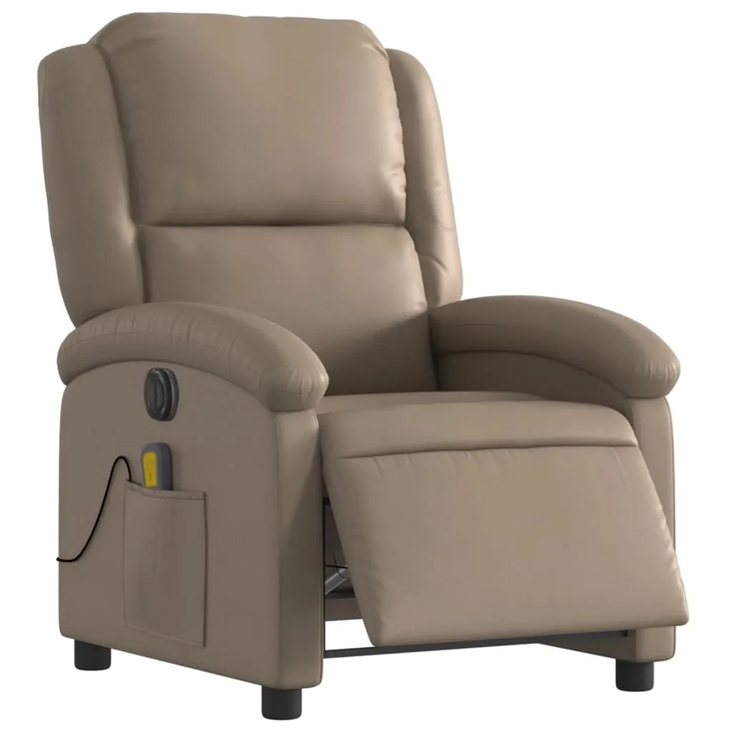 vidaXL Massagesessel Elektrisch Cappuccino-Braun Kunstleder Modell 5