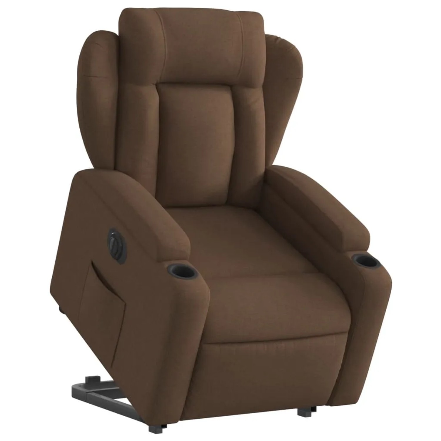 vidaXL Relaxsessel mit Aufstehhilfe Elektrisch Braun Stoff Modell 3