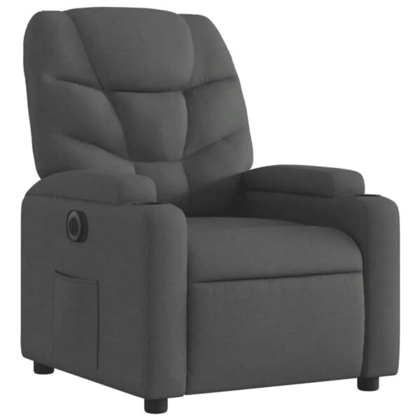vidaXL Relaxsessel Elektrisch Schwarz Stoff Modell 26