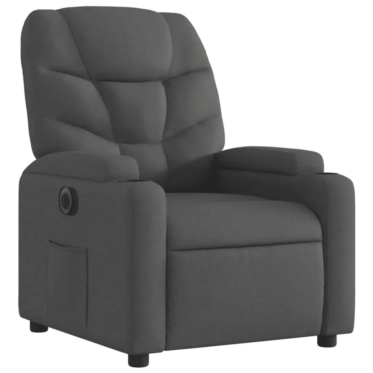 vidaXL Relaxsessel Elektrisch Schwarz Stoff Modell 26