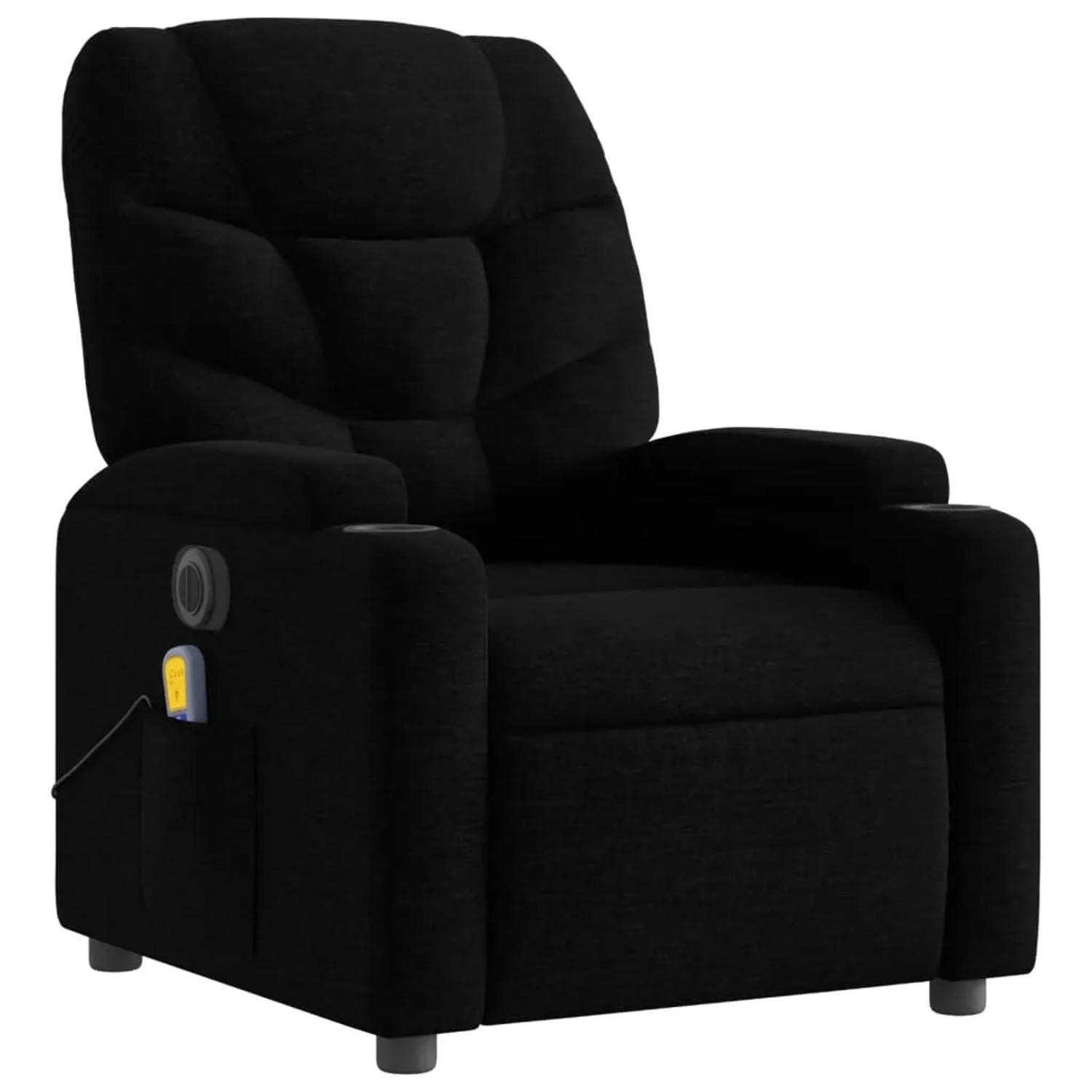 vidaXL Massagesessel Elektrisch Schwarz Samt Modell 10