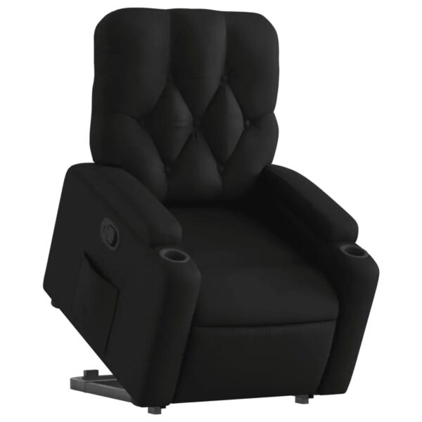 vidaXL Relaxsessel mit Aufstehhilfe Schwarz Kunstleder Modell 6