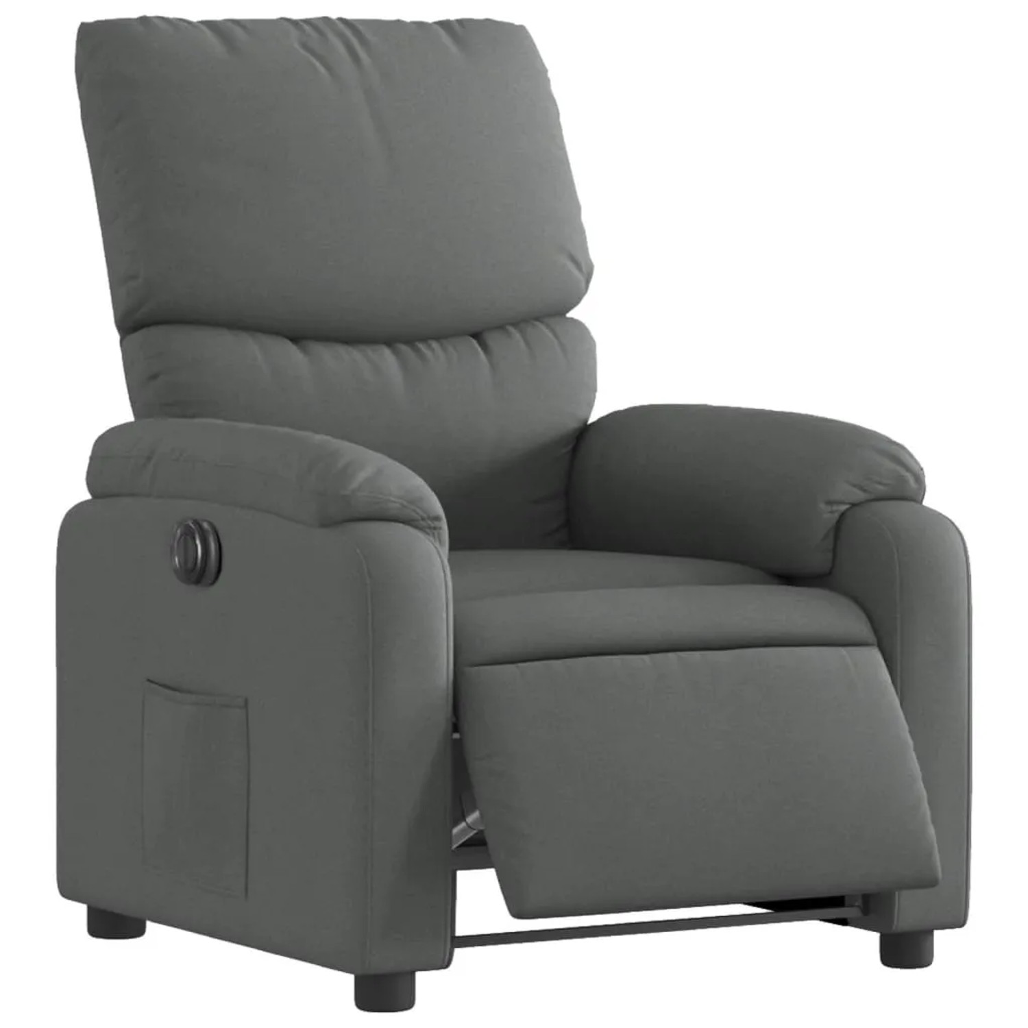 vidaXL Relaxsessel Elektrisch Dunkelgrau Stoff Modell 34