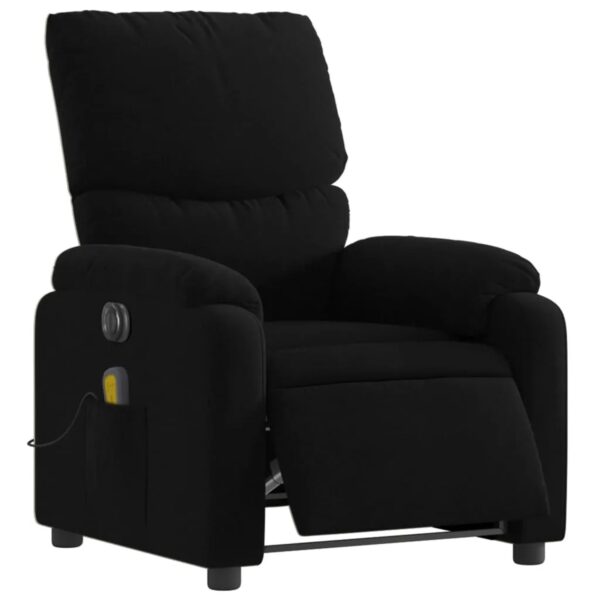 vidaXL Massagesessel Elektrisch Schwarz Samt Modell 7