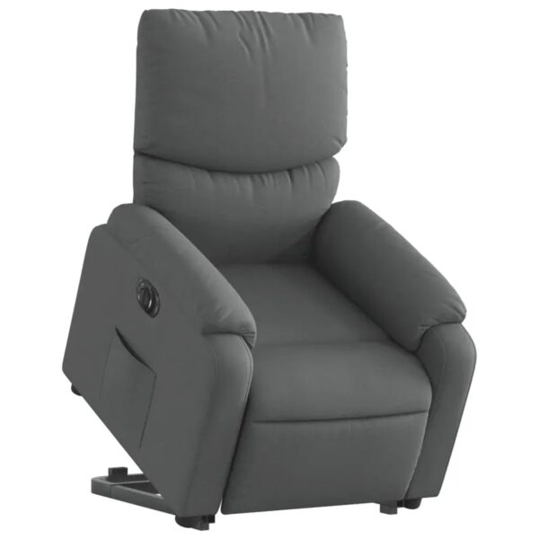 vidaXL Relaxsessel mit Aufstehhilfe Elektrisch Dunkelgrau Stoff Modell 8 vidaXL Relaxsessel mit Aufstehhilfe Elektrisch Dunkelgrau Stoff Modell 8