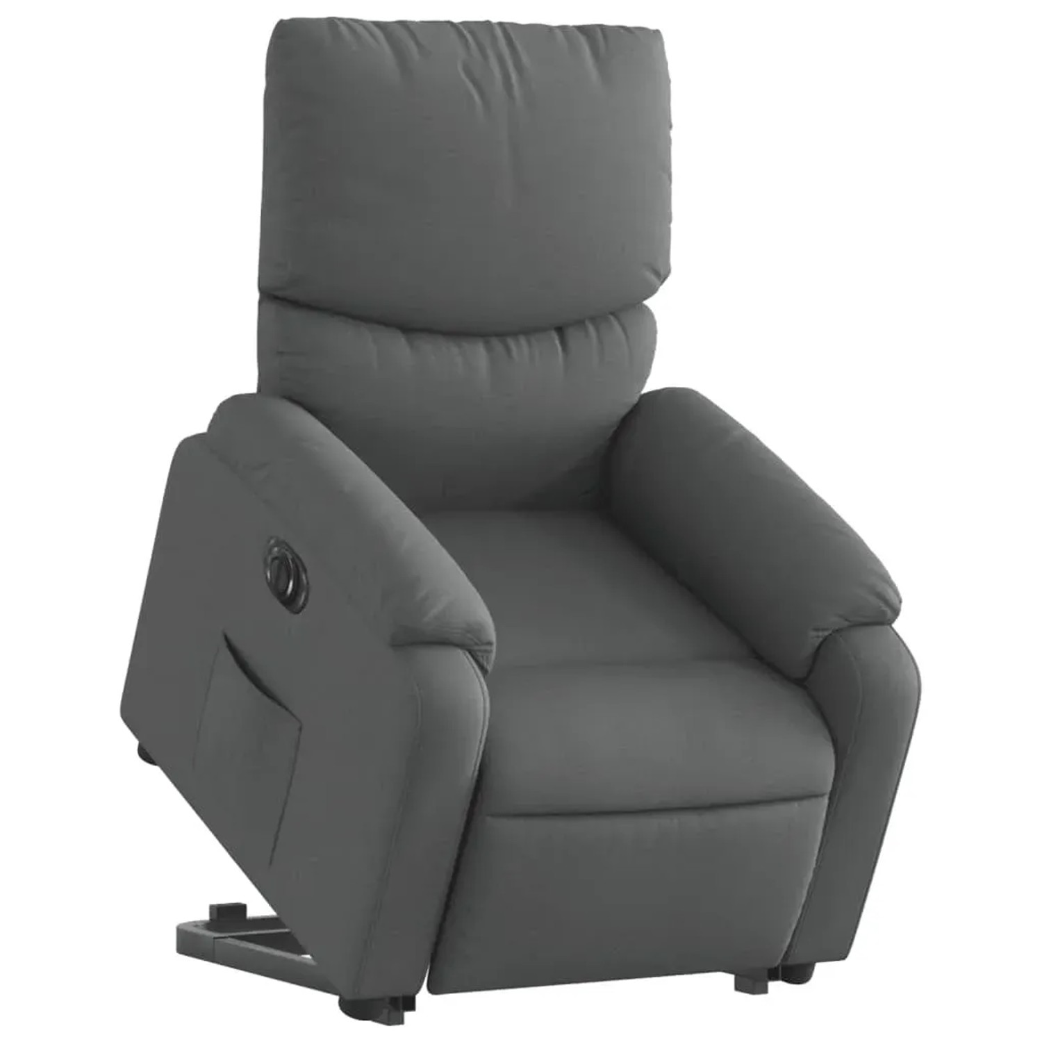 vidaXL Relaxsessel mit Aufstehhilfe Elektrisch Dunkelgrau Stoff Modell 8