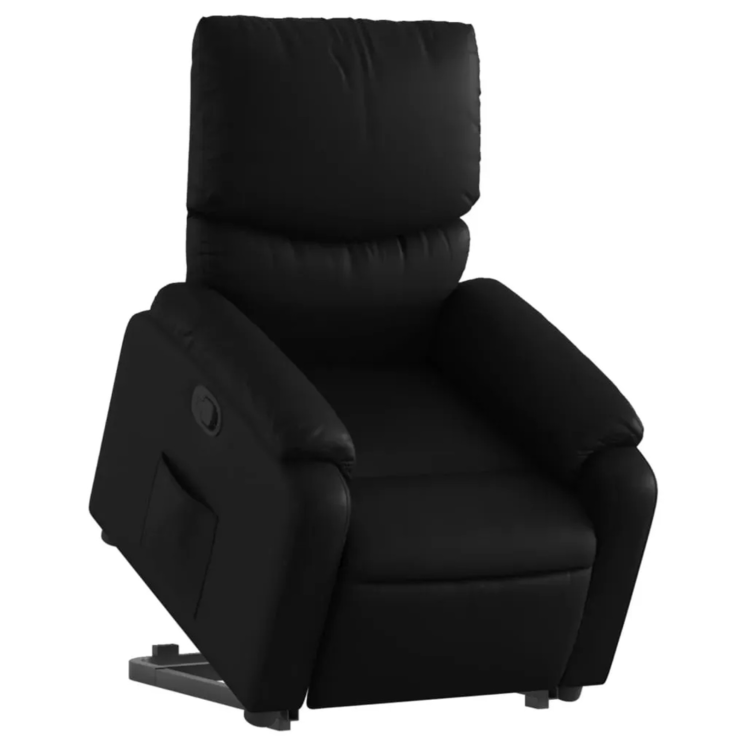 vidaXL Relaxsessel mit Aufstehhilfe Schwarz Kunstleder Modell 12