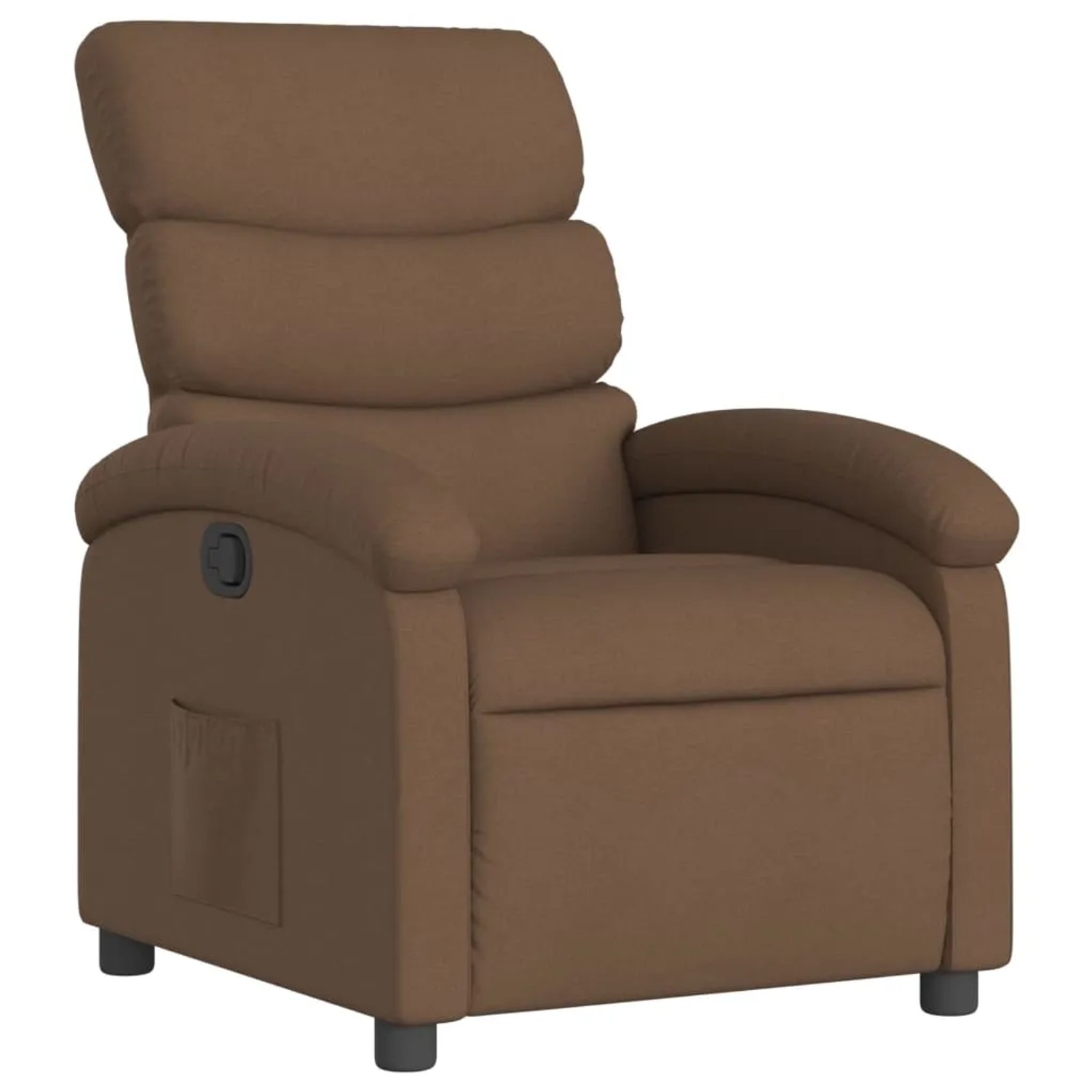 vidaXL Relaxsessel Braun Stoff Modell 54