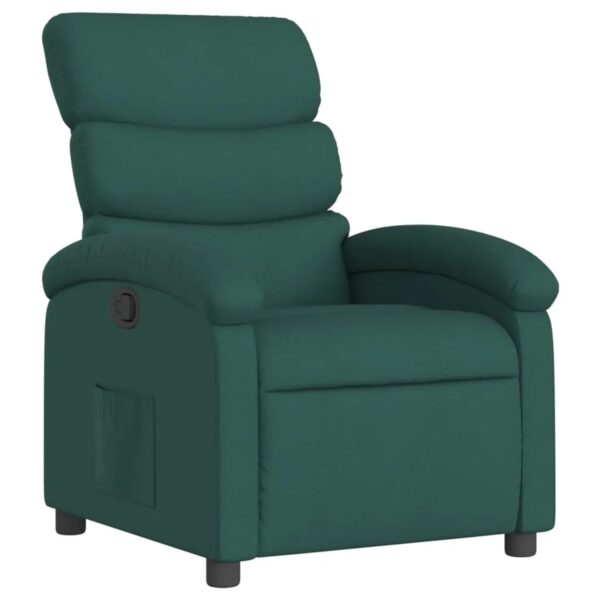 vidaXL Relaxsessel Dunkelgrün Stoff Modell 36