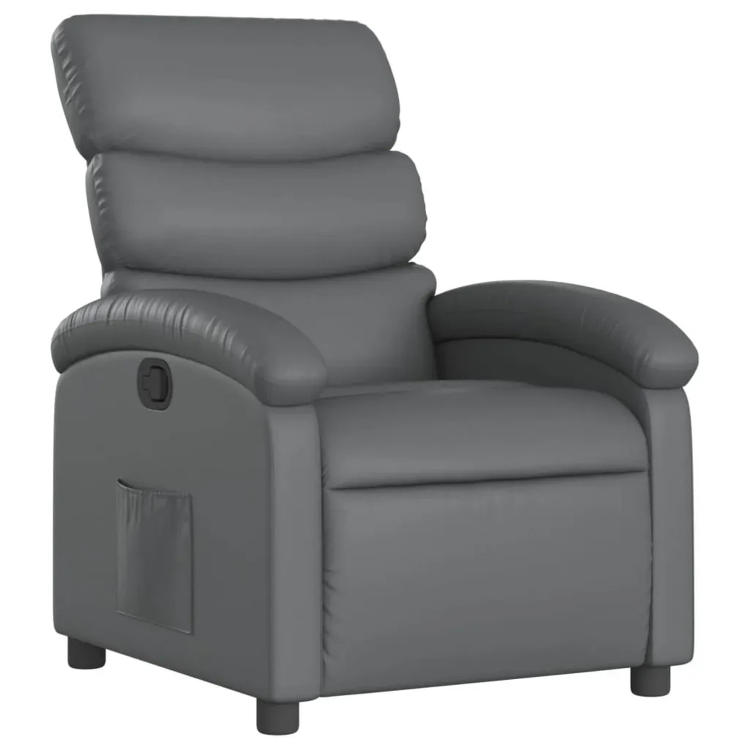 vidaXL Relaxsessel Grau Kunstleder Modell 20