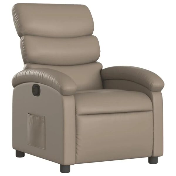vidaXL Relaxsessel Cappuccino-Braun Kunstleder Modell 22