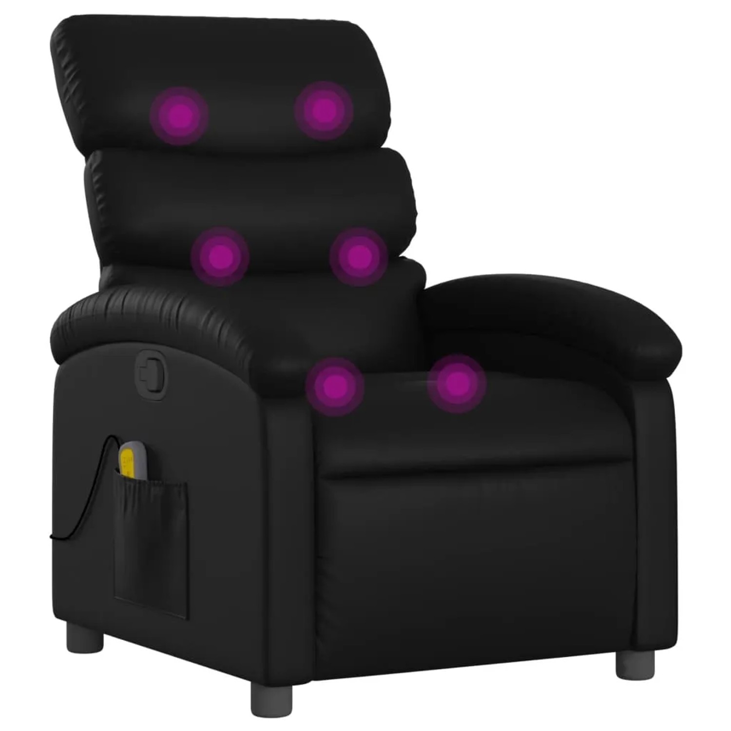 vidaXL Massagesessel Schwarz Kunstleder Modell 5