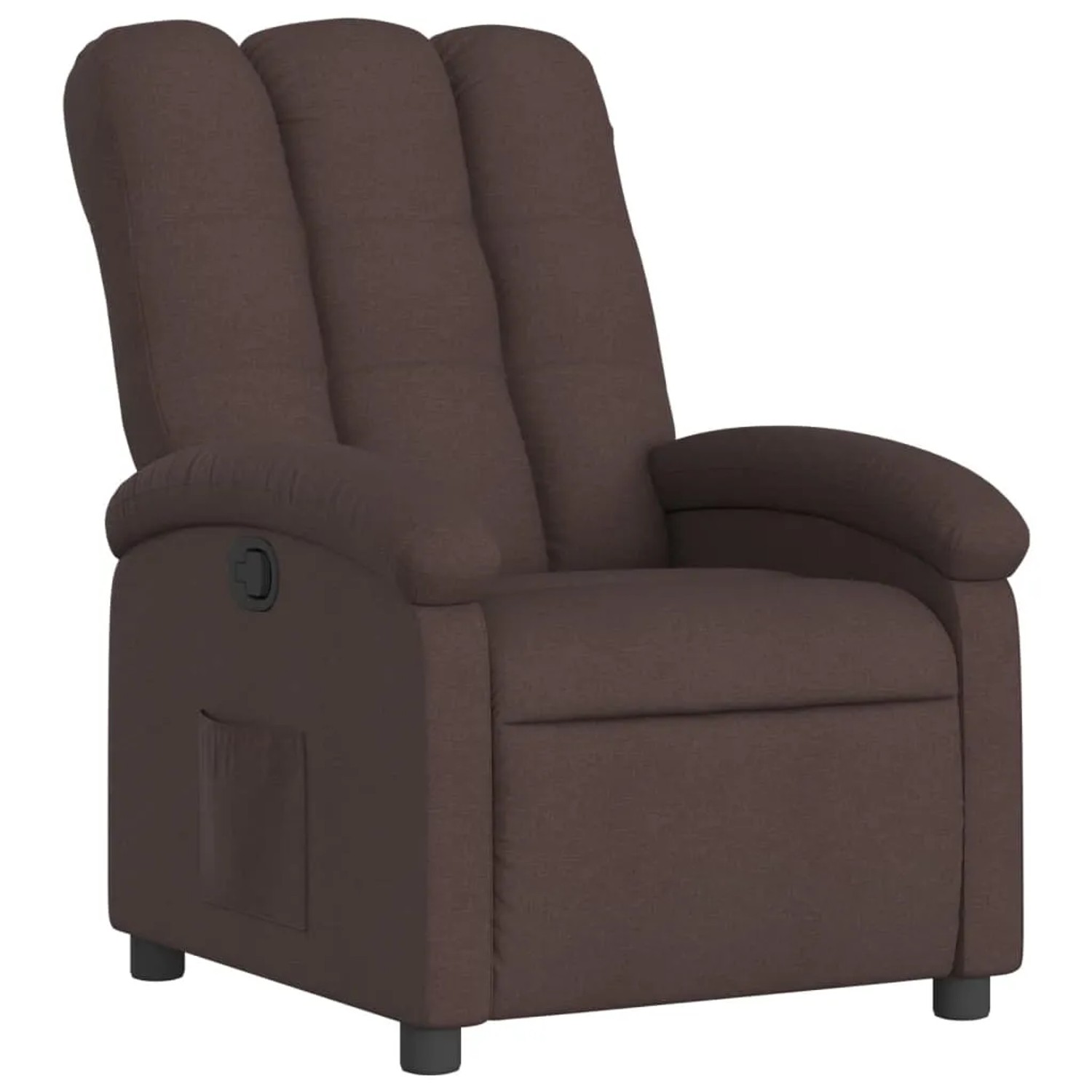 vidaXL Relaxsessel Dunkelbraun Stoff Modell 27