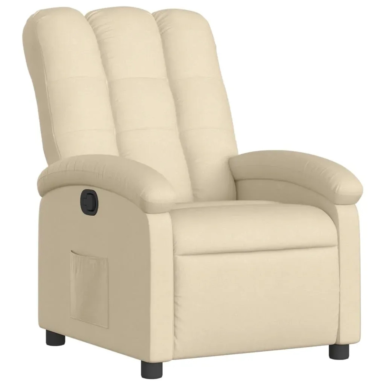 vidaXL Relaxsessel Creme Stoff Modell 57