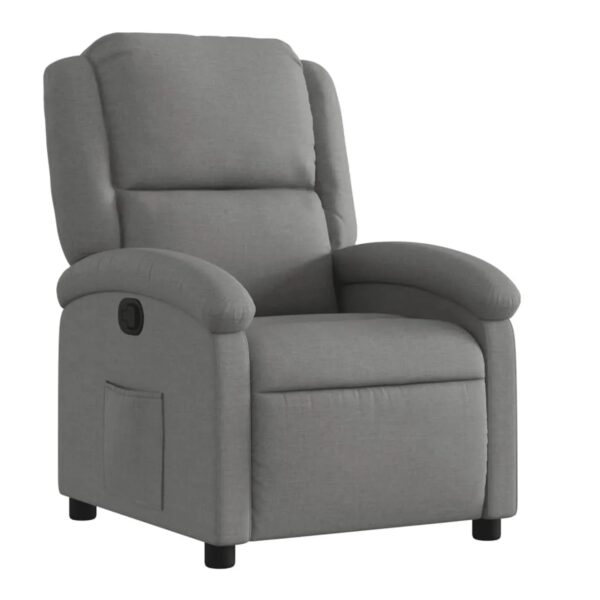 vidaXL Relaxsessel Dunkelgrau Stoff Modell 58