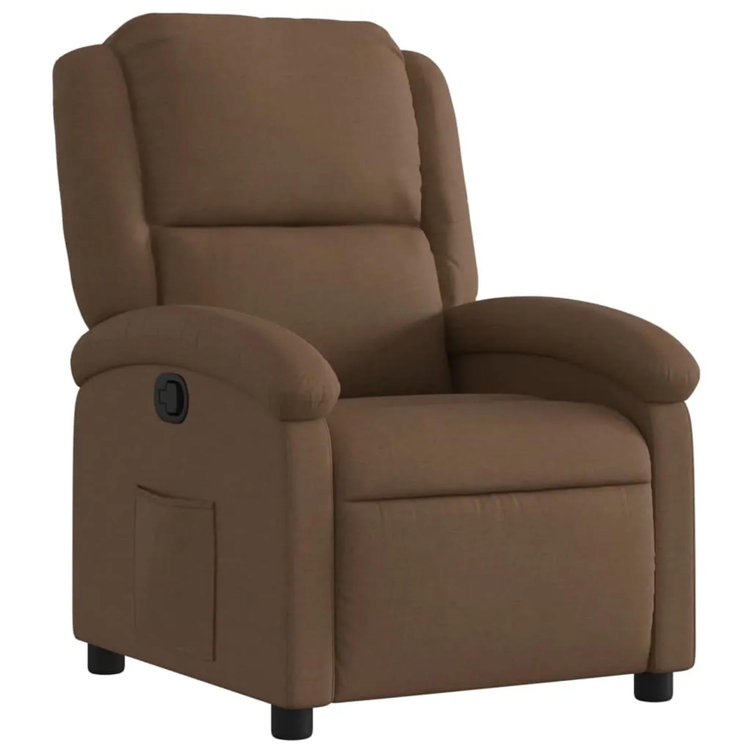 vidaXL Relaxsessel Braun Stoff Modell 57