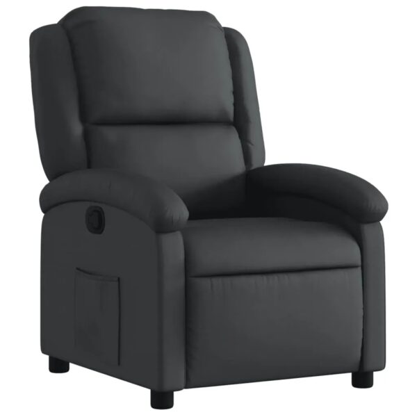 vidaXL Relaxsessel Schwarz Echtleder Modell 8
