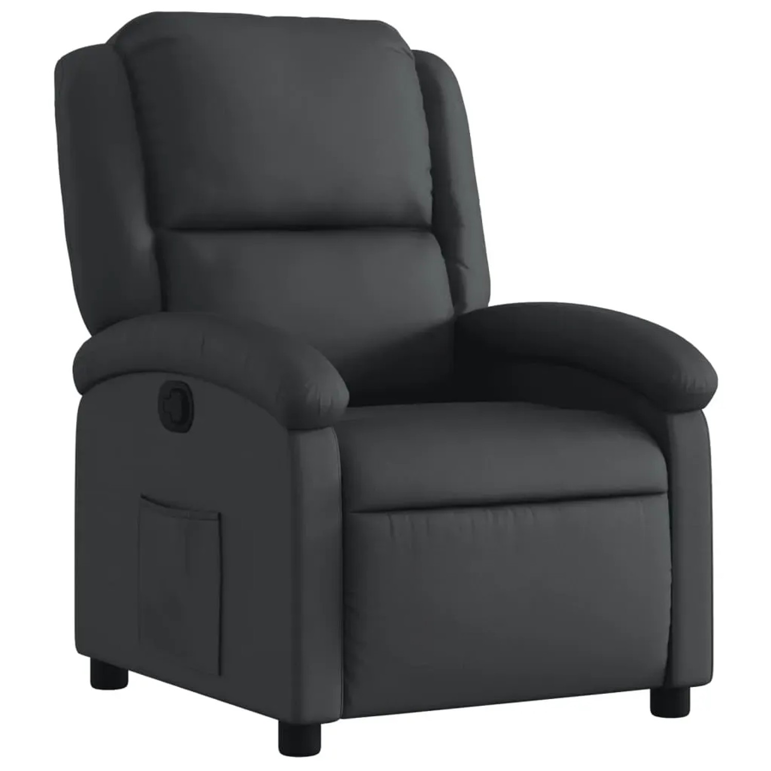 vidaXL Relaxsessel Schwarz Echtleder Modell 8