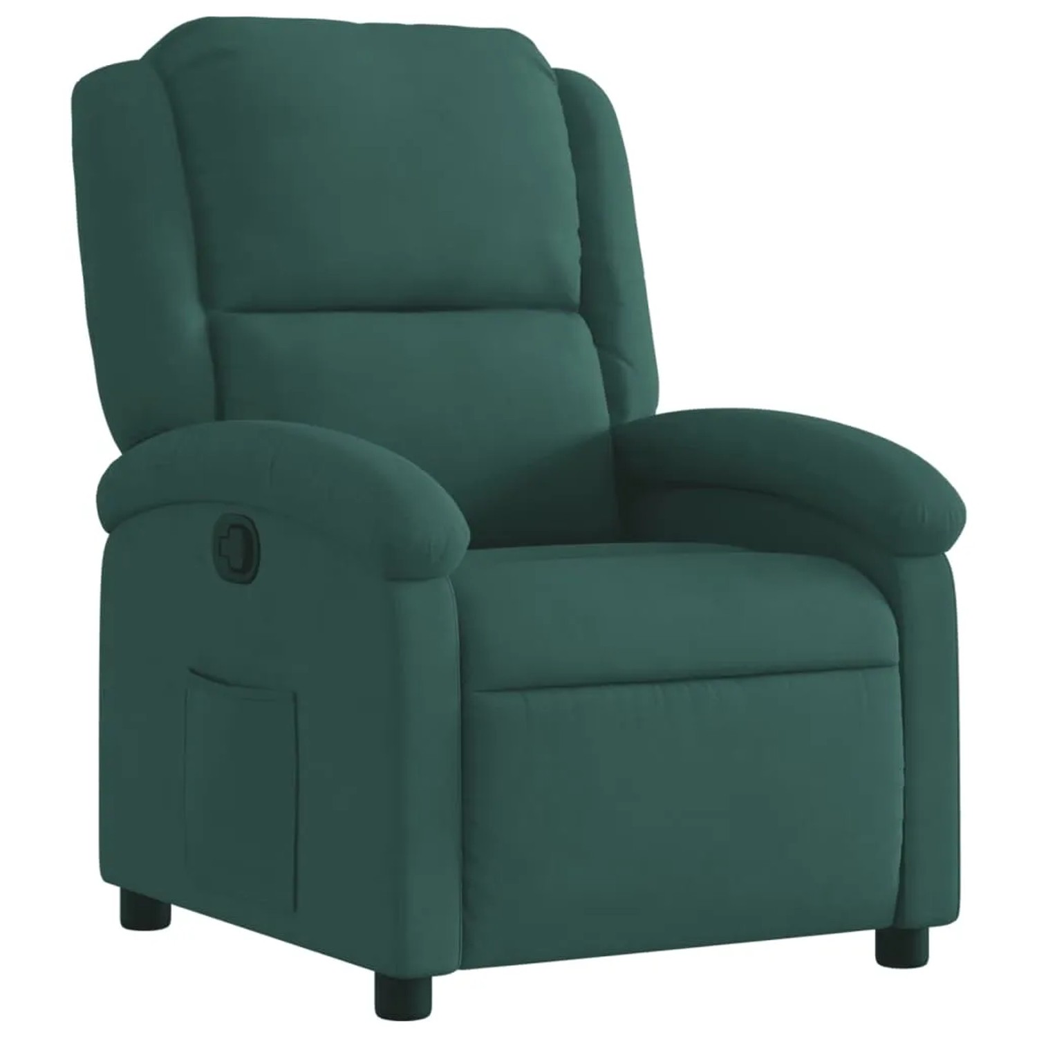 vidaXL Relaxsessel Dunkelgrün Samt Modell 27