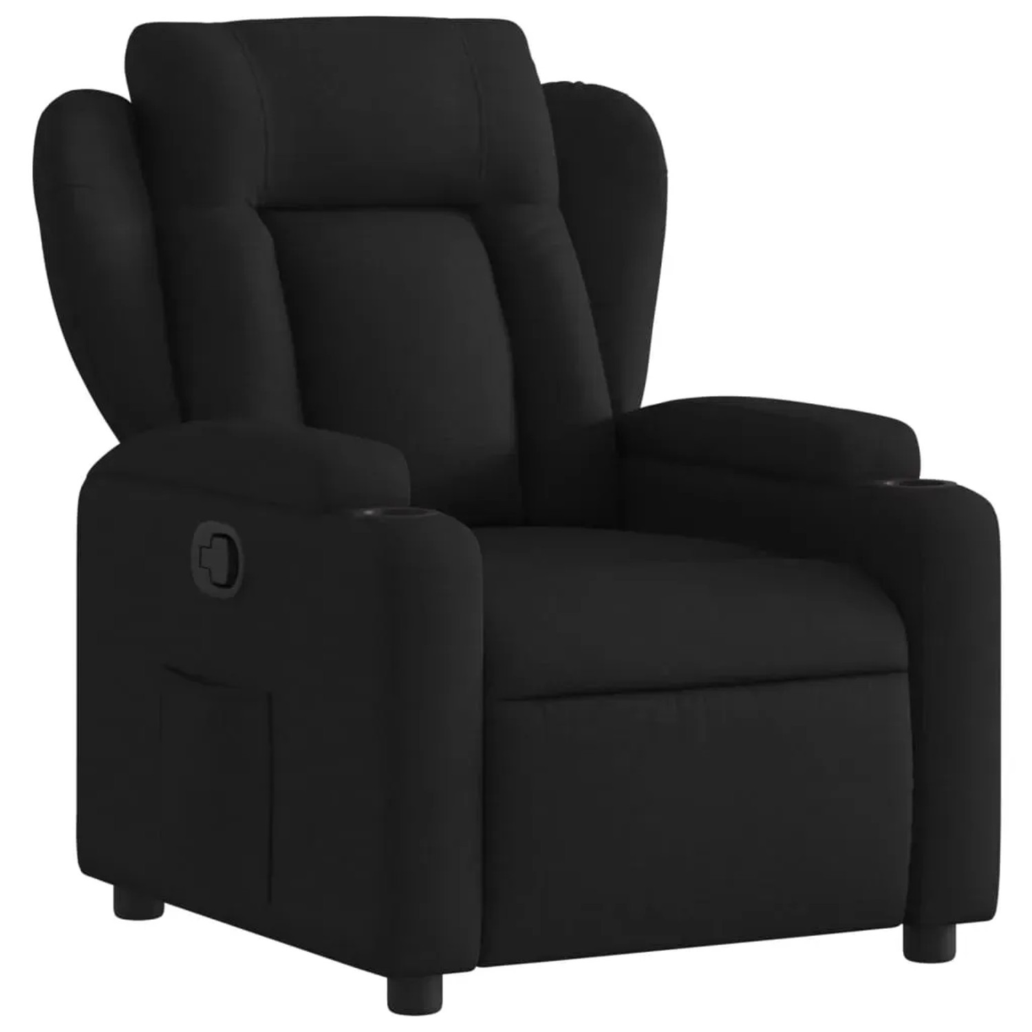vidaXL Relaxsessel Schwarz Stoff Modell 63