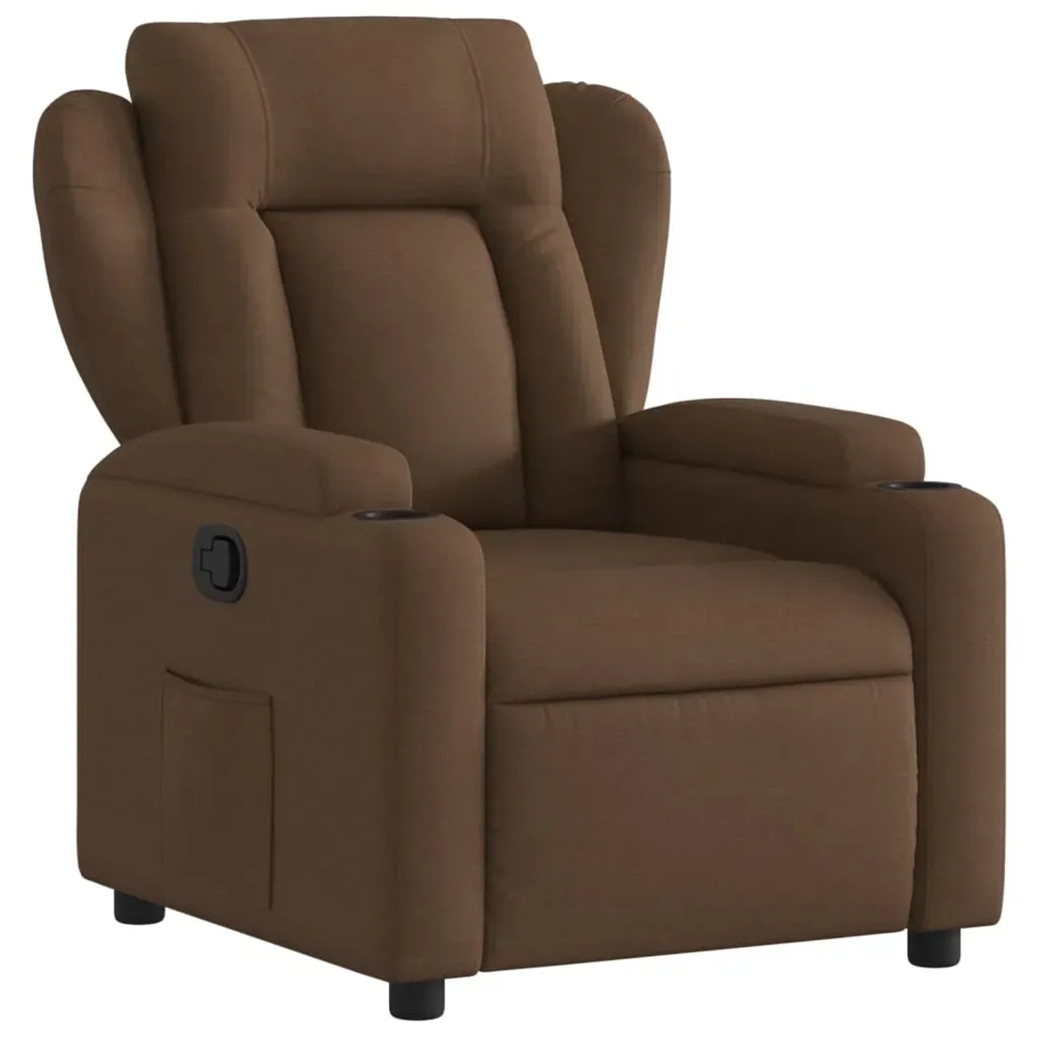 vidaXL Relaxsessel Braun Stoff Modell 59