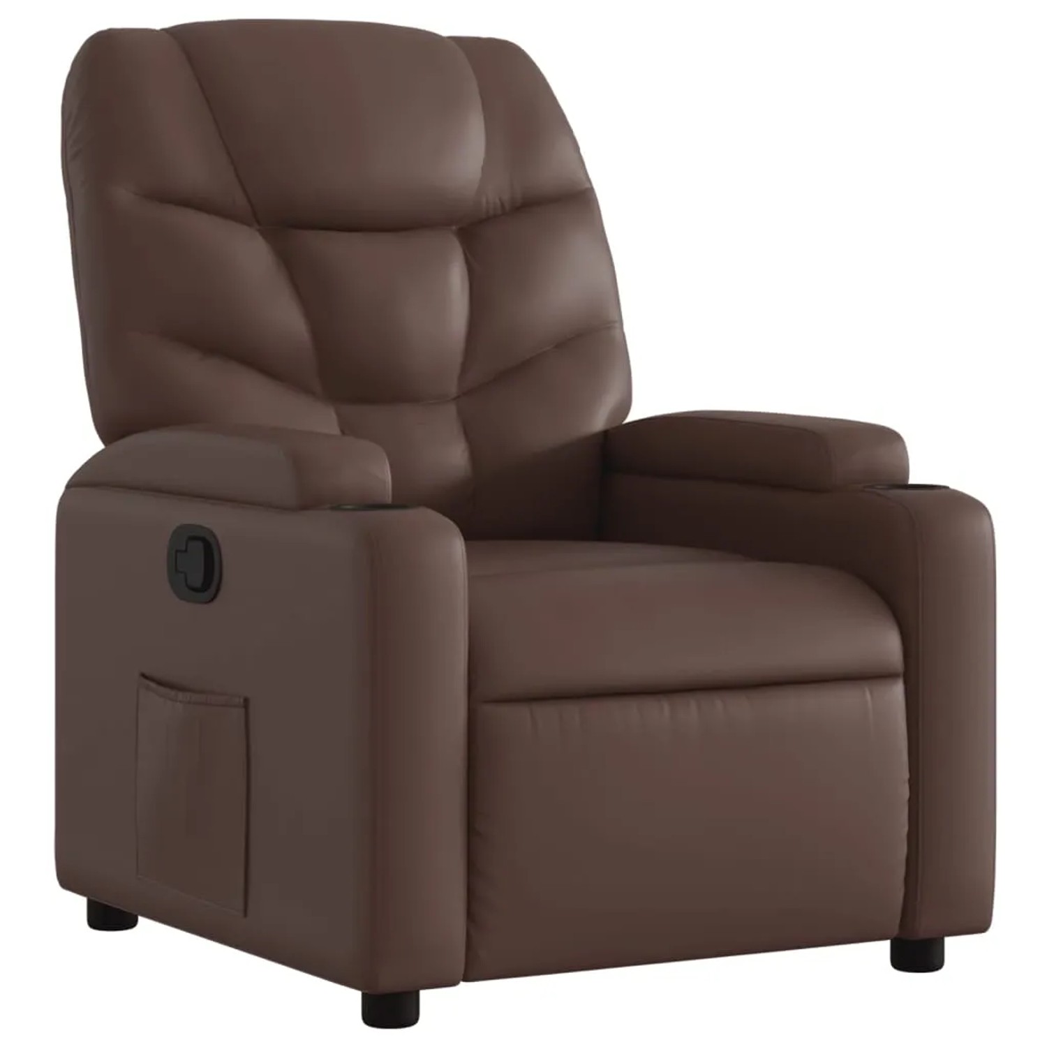 vidaXL Relaxsessel Braun Kunstleder Modell 31