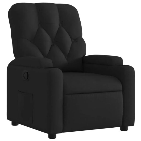 vidaXL Relaxsessel Schwarz Stoff 372481