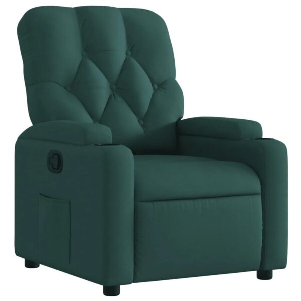vidaXL Relaxsessel Dunkelgrün Stoff Modell 43
