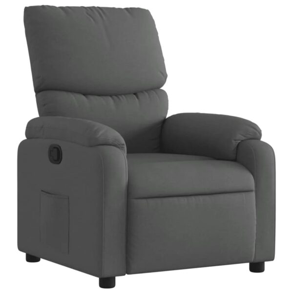 vidaXL Relaxsessel Dunkelgrau Stoff Modell 63 vidaXL Relaxsessel Dunkelgrau Stoff Modell 63