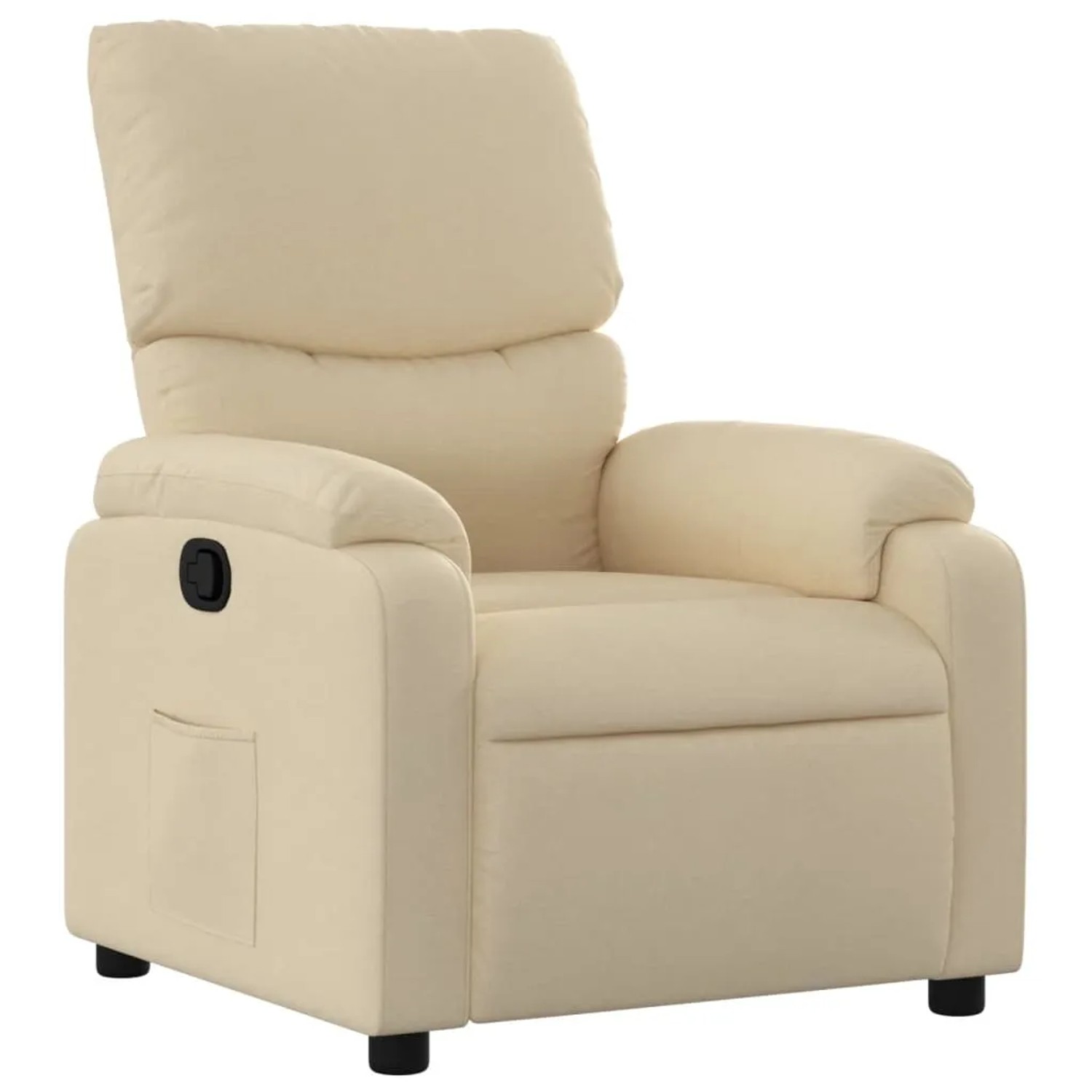 vidaXL Relaxsessel Creme Stoff Modell 60