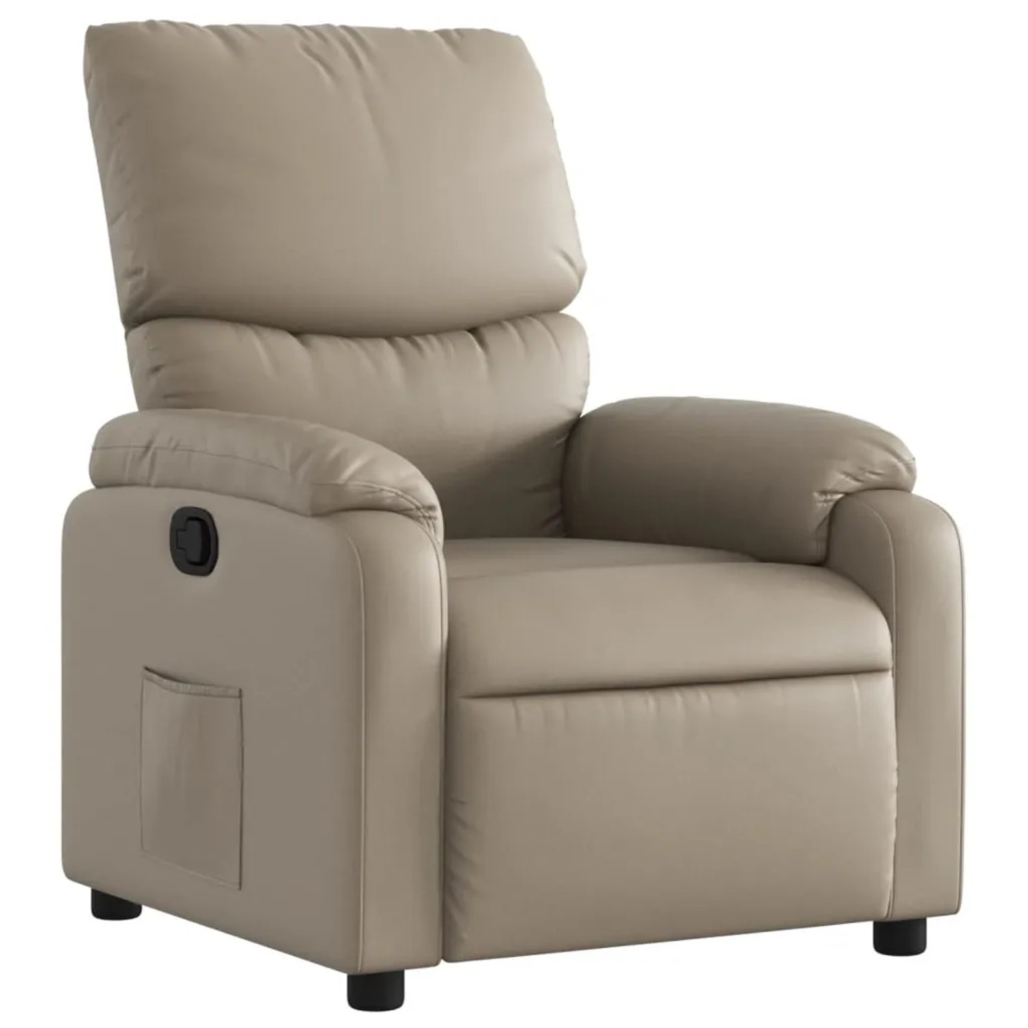 vidaXL Relaxsessel Cappuccino-Braun Kunstleder Modell 25