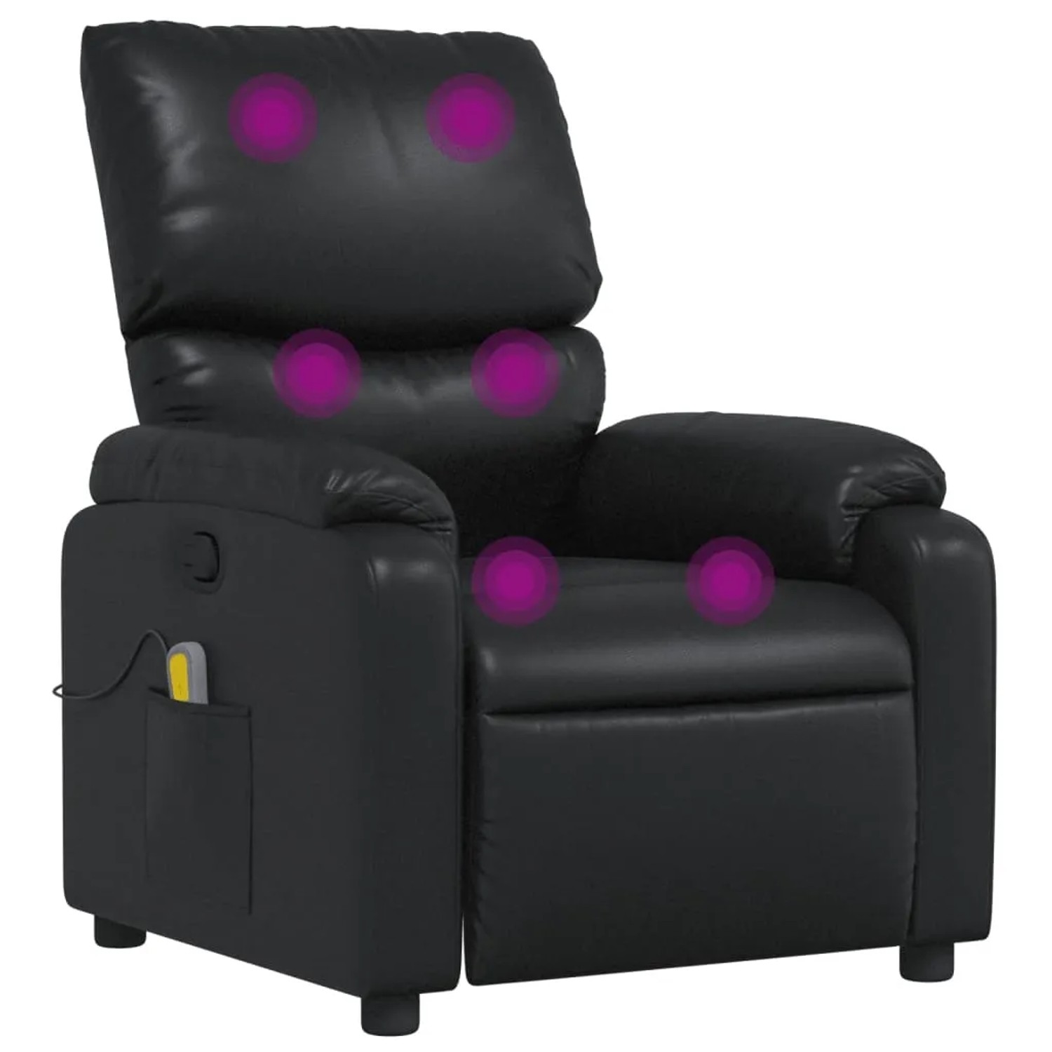 vidaXL Massagesessel Schwarz Kunstleder Modell 9