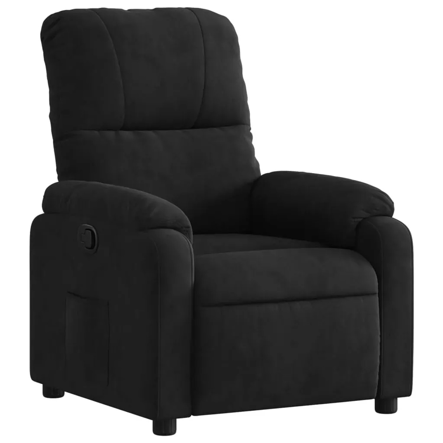 vidaXL Relaxsessel Schwarz Mikrofasergewebe Modell 4