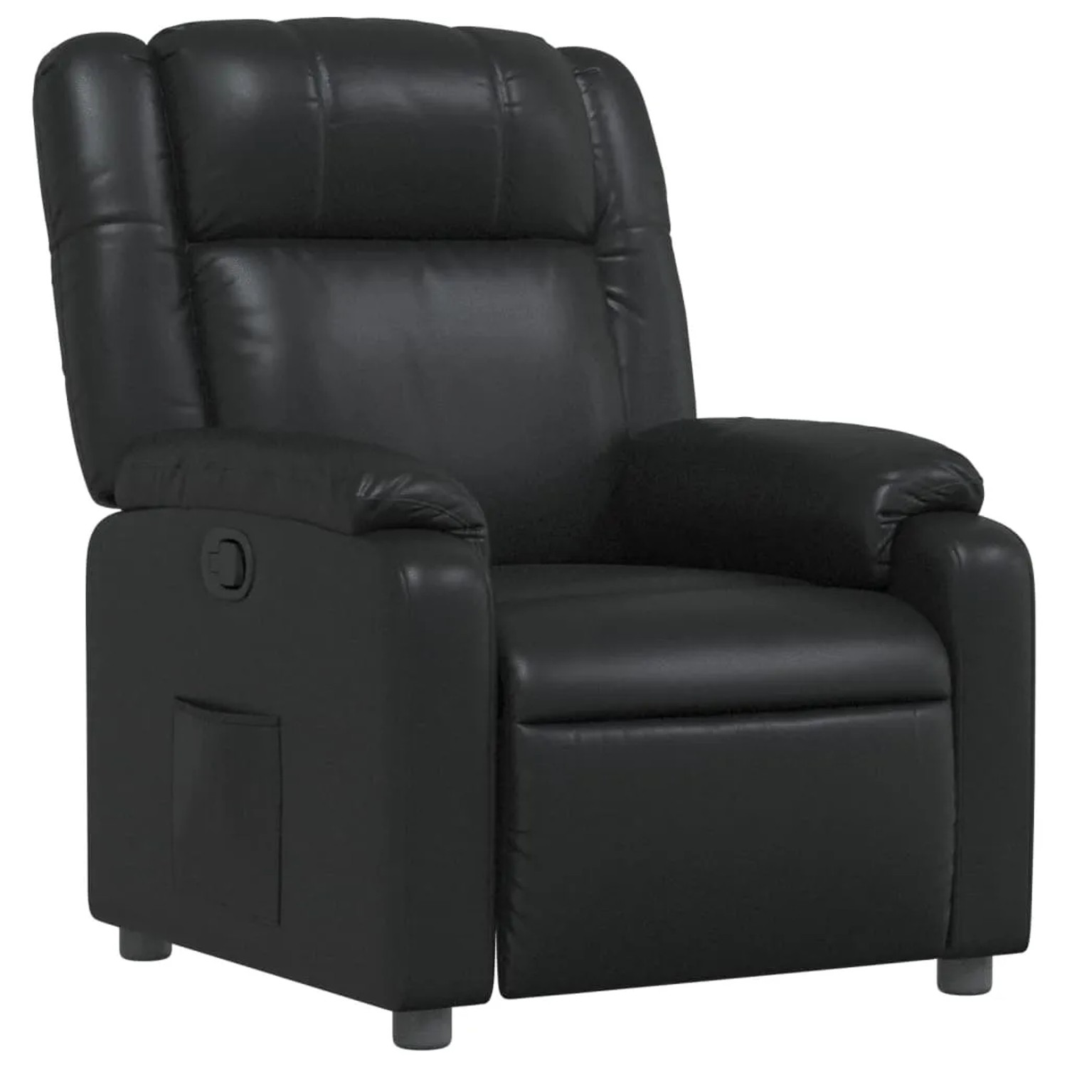 vidaXL Relaxsessel Schwarz Kunstleder Modell 35
