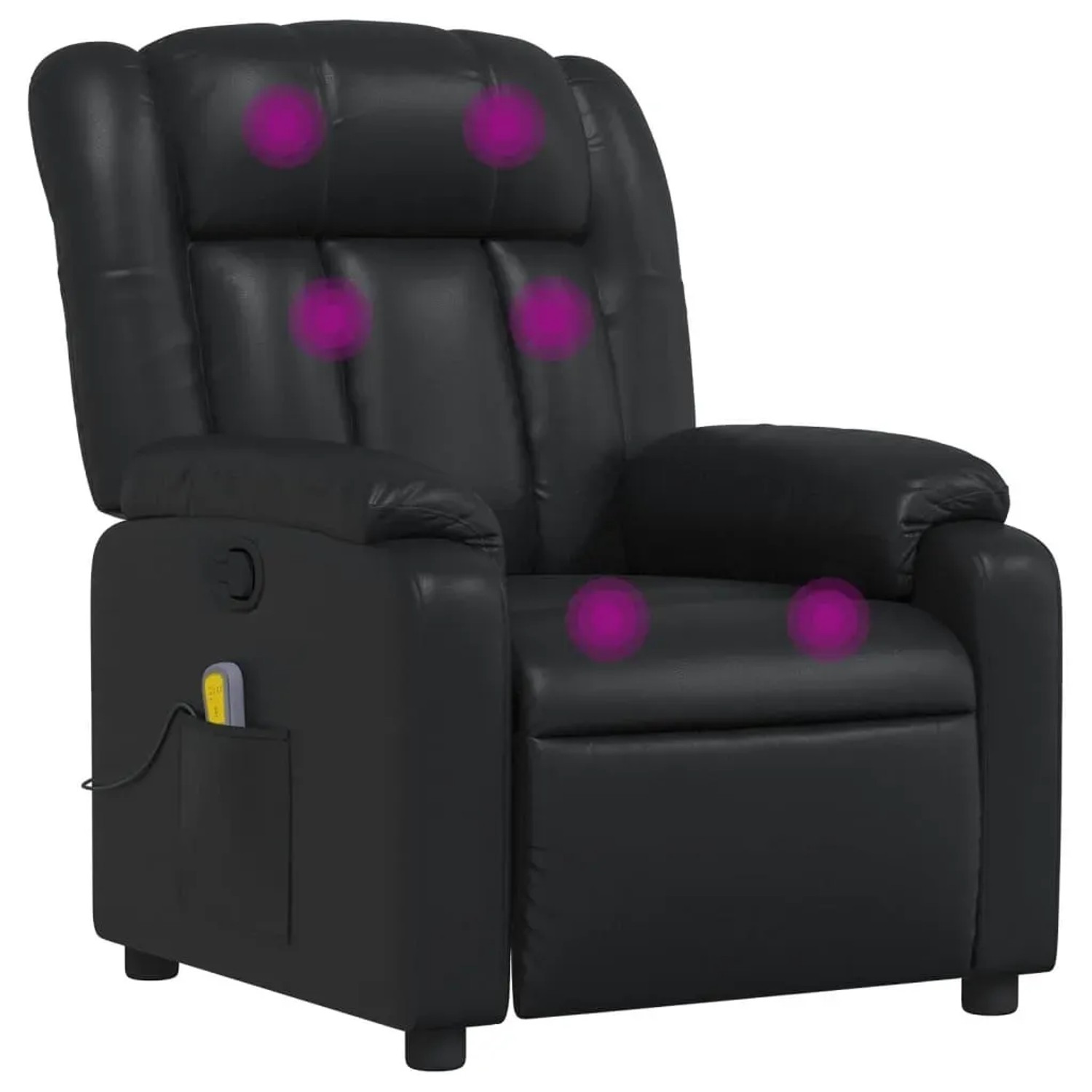 vidaXL Massagesessel Schwarz Kunstleder Modell 13