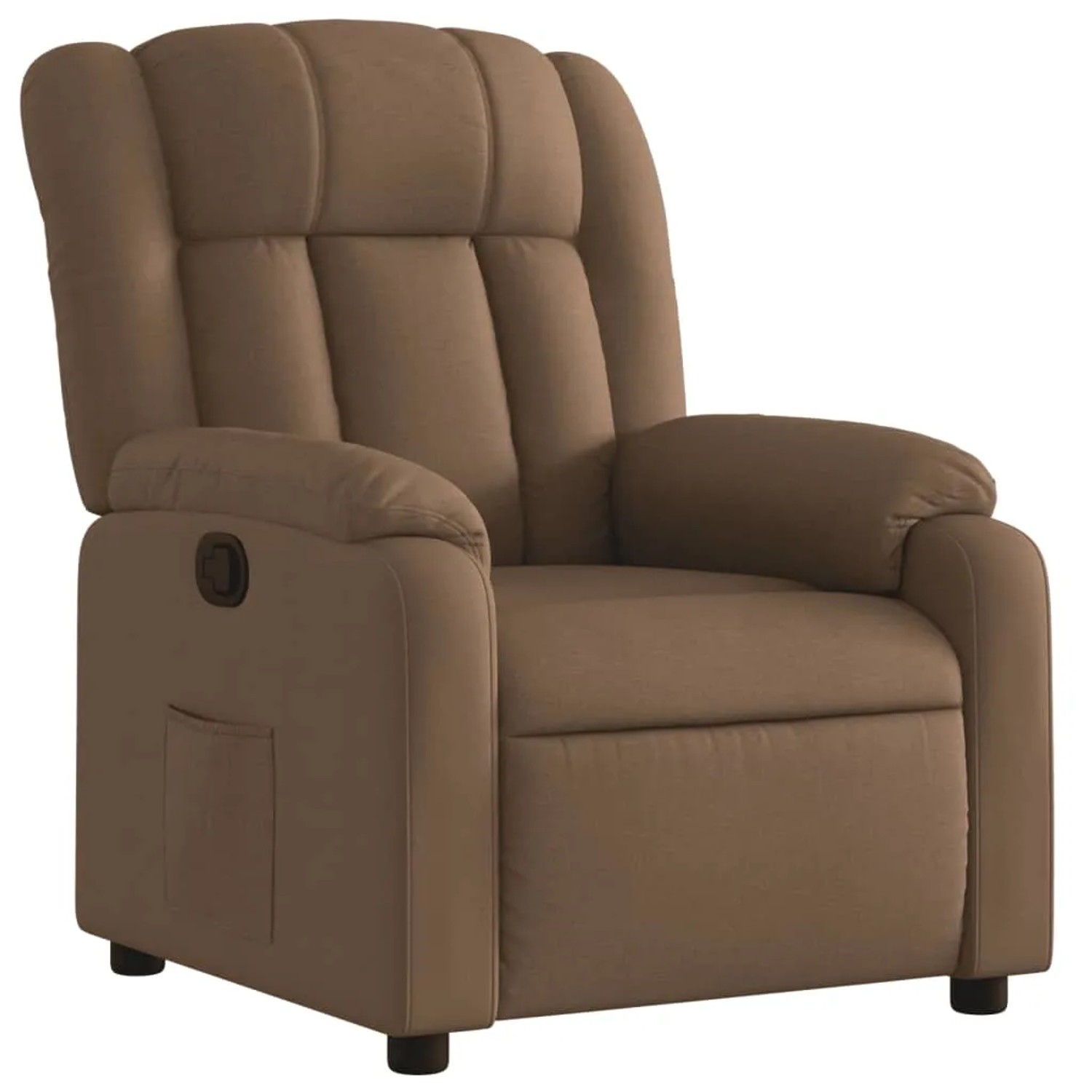 vidaXL Relaxsessel Braun Stoff 373578