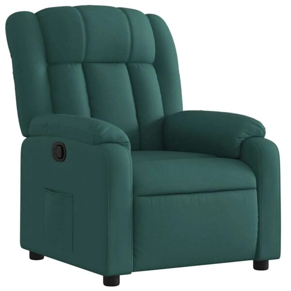 vidaXL Relaxsessel Dunkelgrün Stoff 373580 vidaXL Relaxsessel Dunkelgrün Stoff 373580