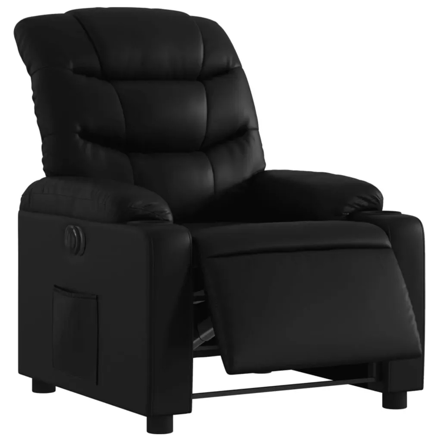 vidaXL Relaxsessel Elektrisch Schwarz Kunstleder Modell 28