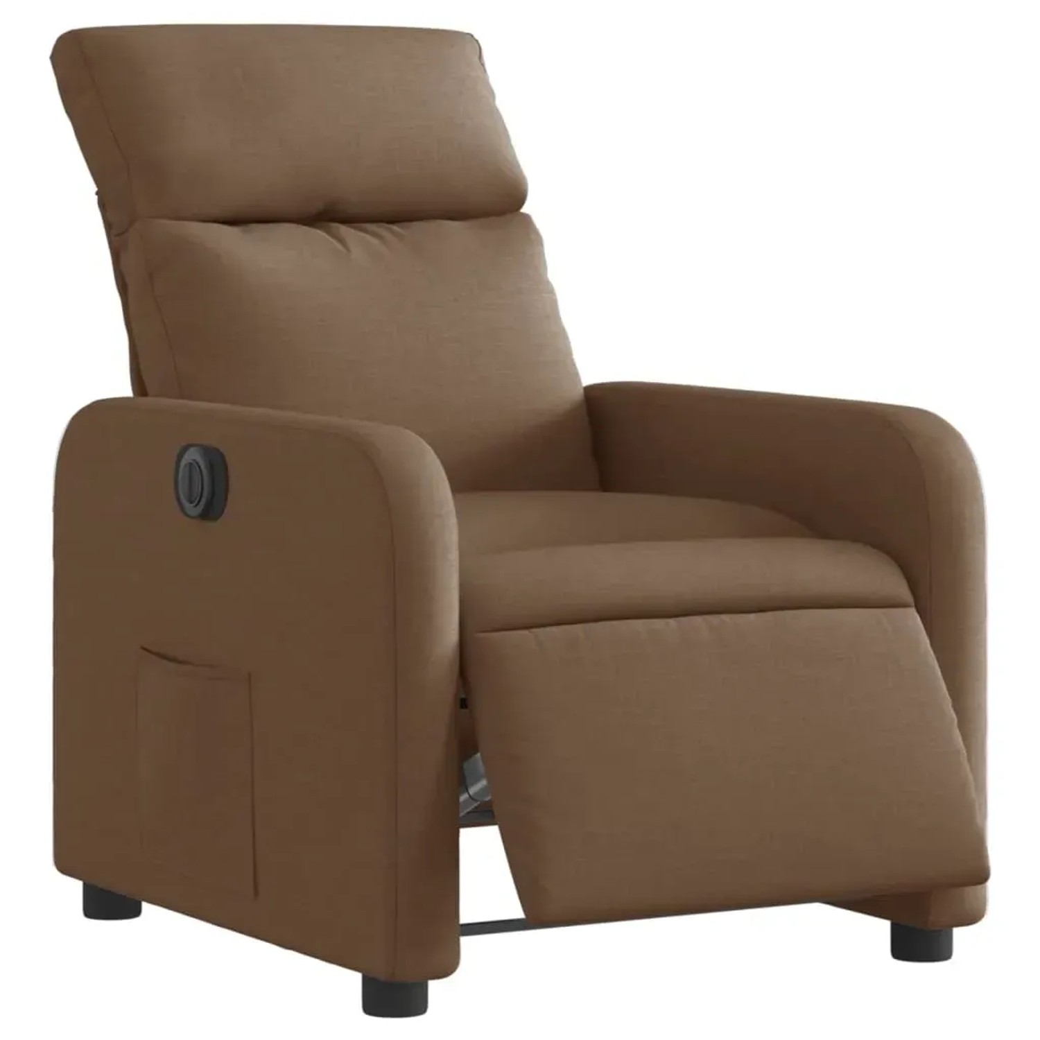 vidaXL Relaxsessel Elektrisch Braun Stoff Modell 36