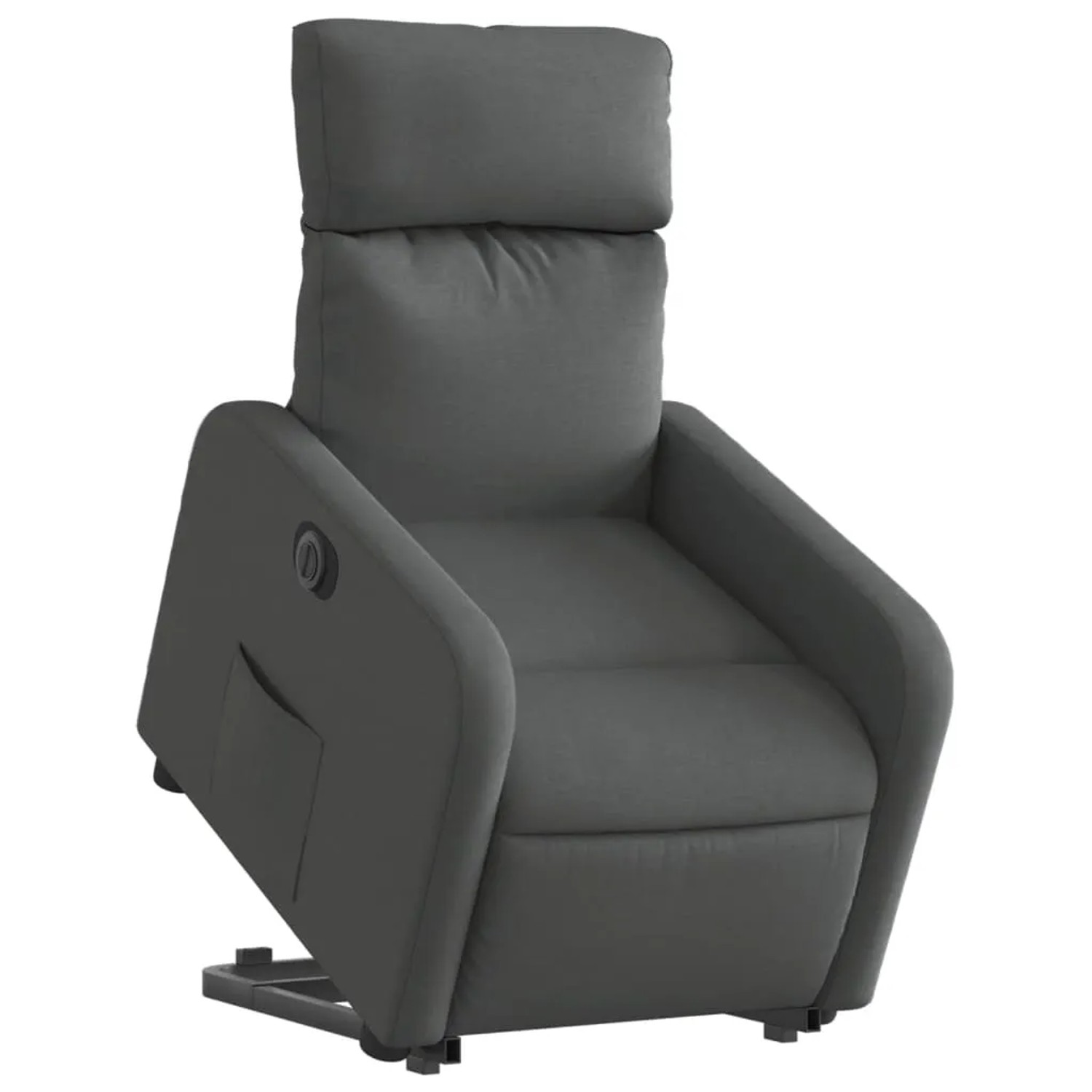 vidaXL Relaxsessel mit Aufstehhilfe Elektrisch Dunkelgrau Stoff Modell 12