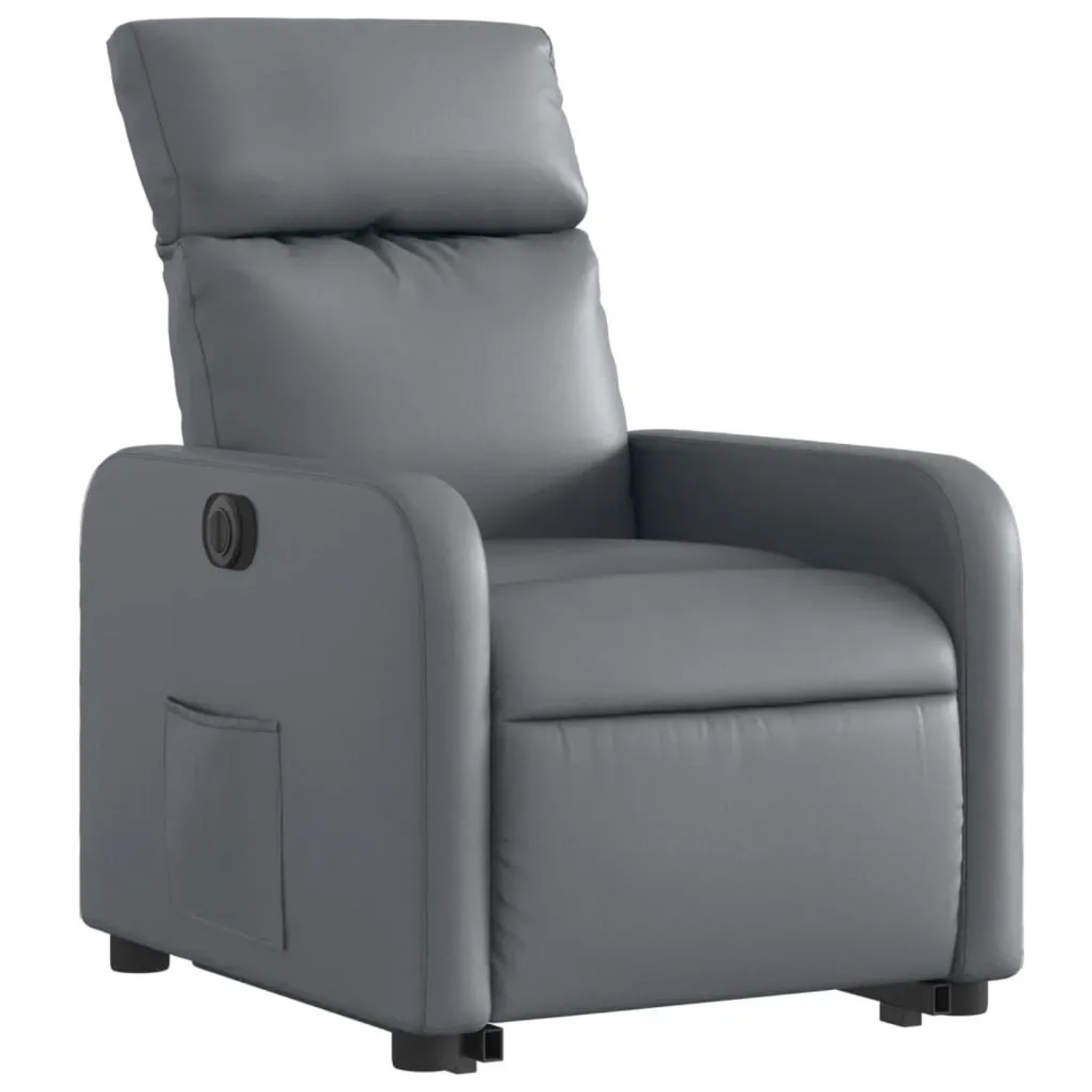 vidaXL Relaxsessel mit Aufstehhilfe Elektrisch Grau Kunstleder Modell 11