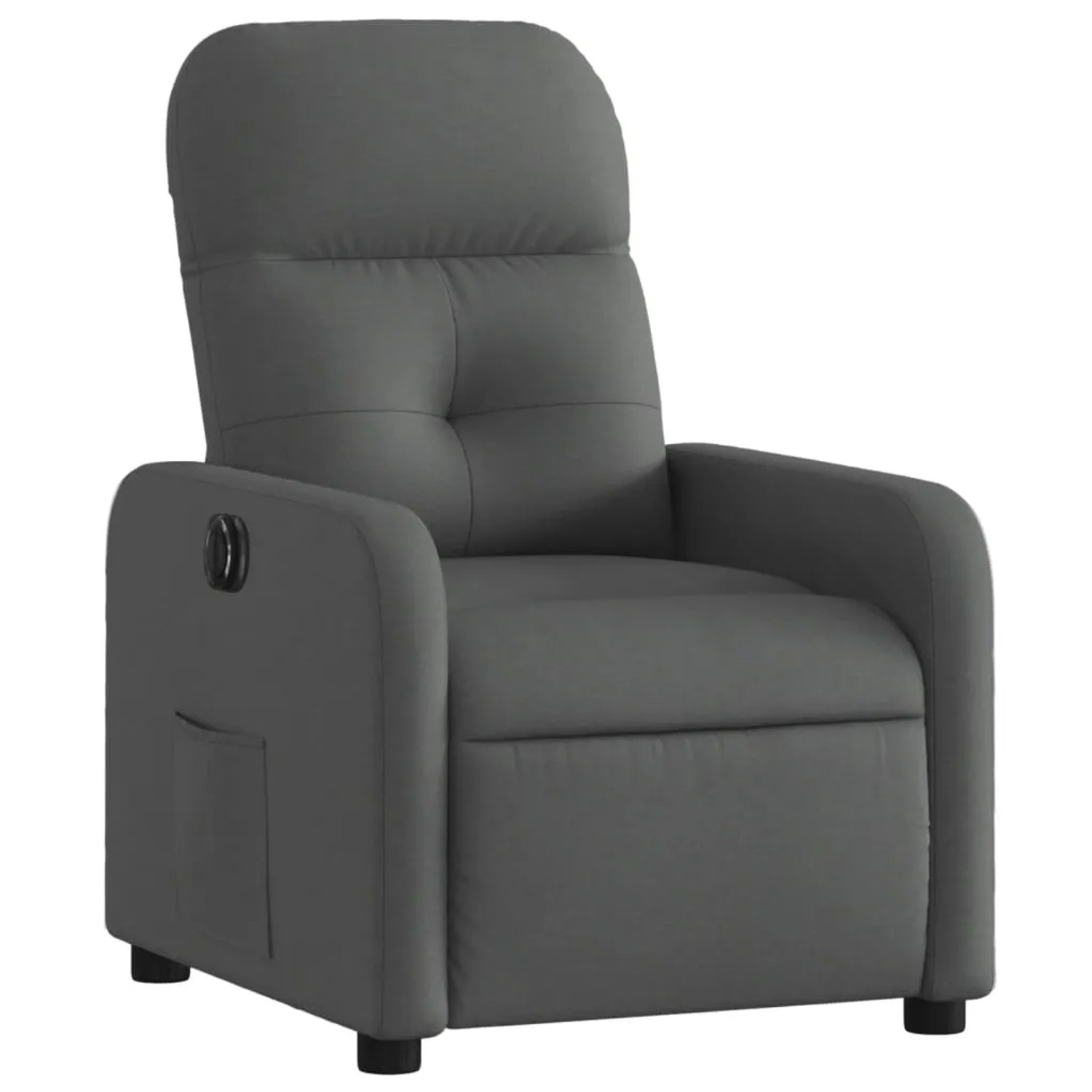 vidaXL Relaxsessel Elektrisch Dunkelgrau Stoff Modell 40